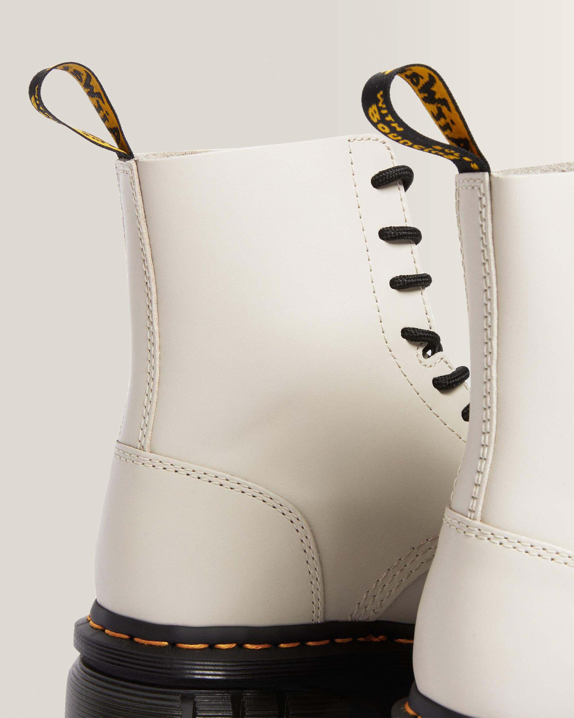 Audrick Nappa Leather Platform Ankle Boots