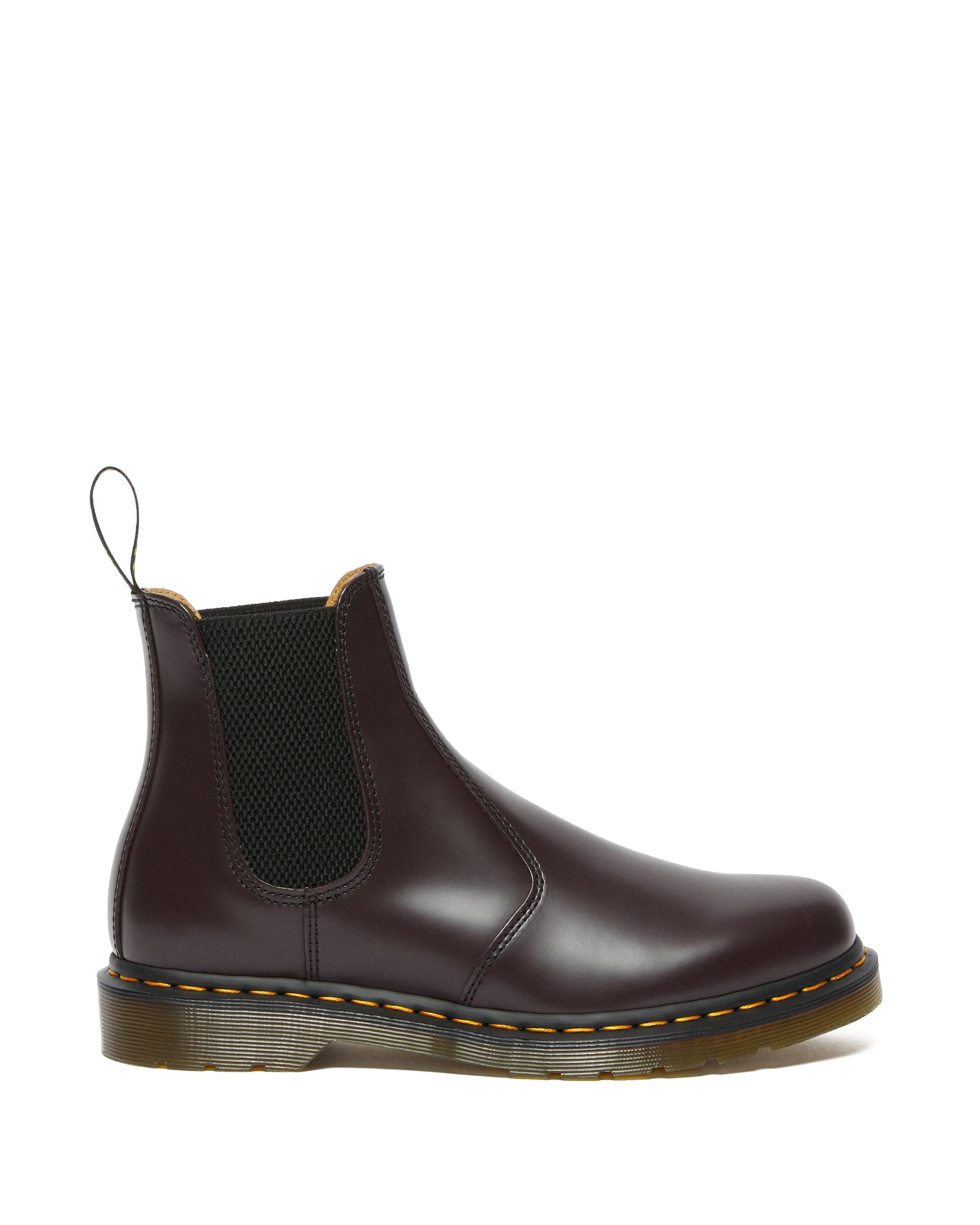 2976 Yellow Stitch Smooth Leather Chelsea Boots