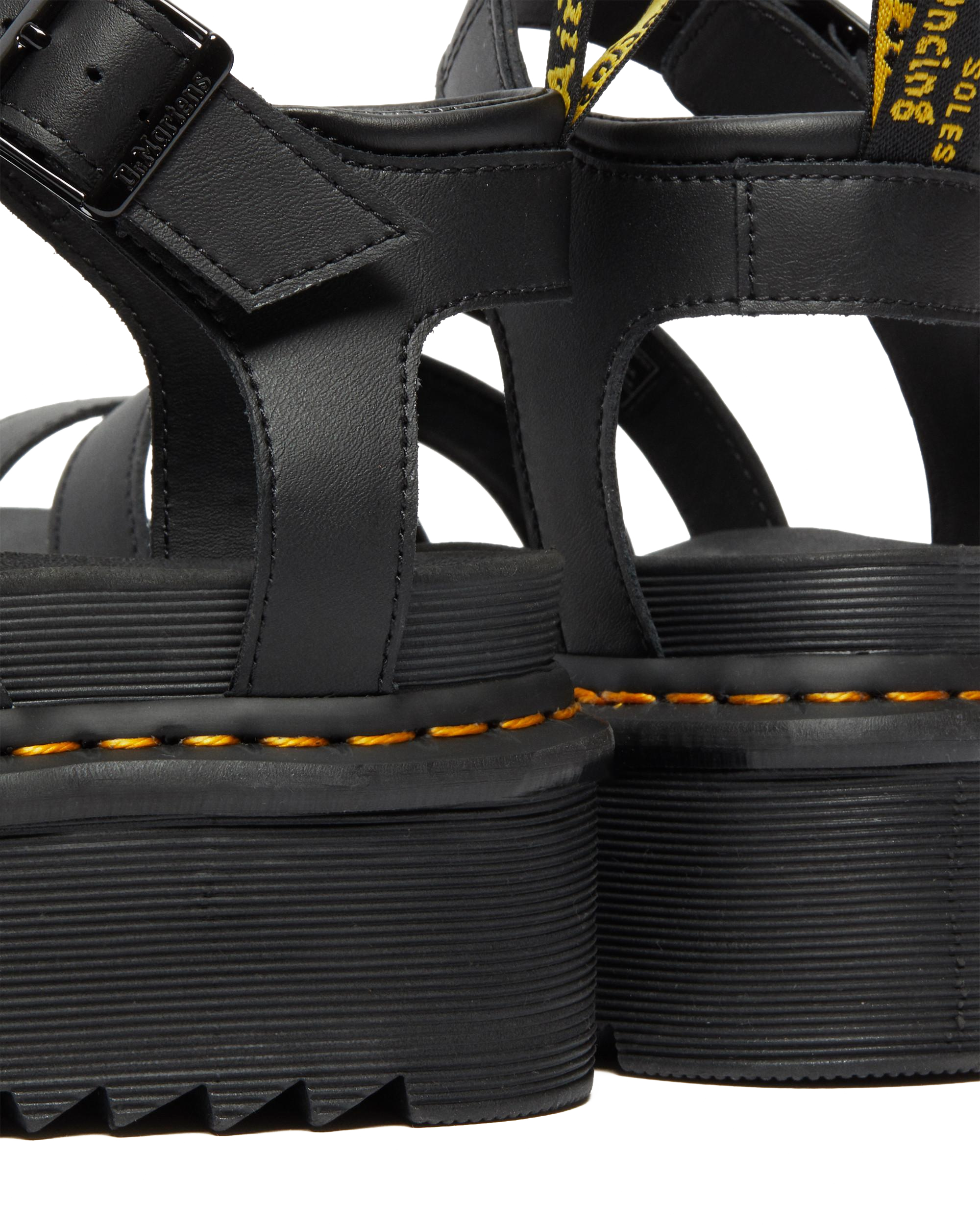 Blaire Hydro Leather Platform Strap Sandals