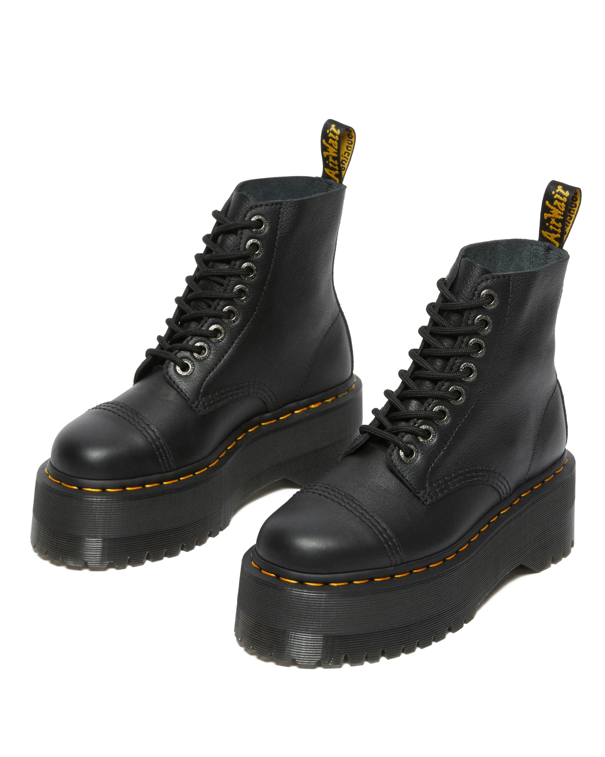 Sinclair Max Pisa Leather Platform Boots