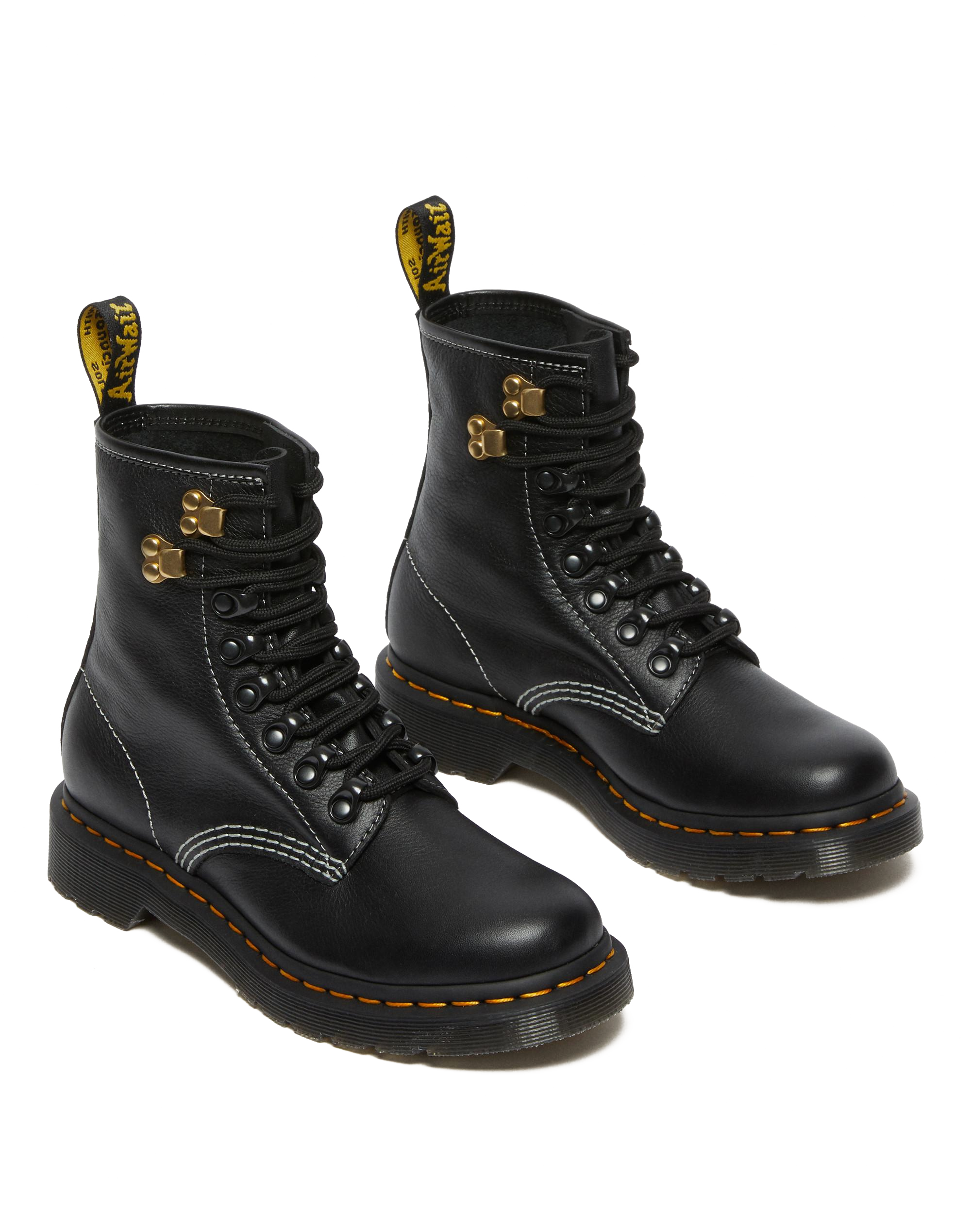 1460 Hardware Virginia Leather Lace Up Boots