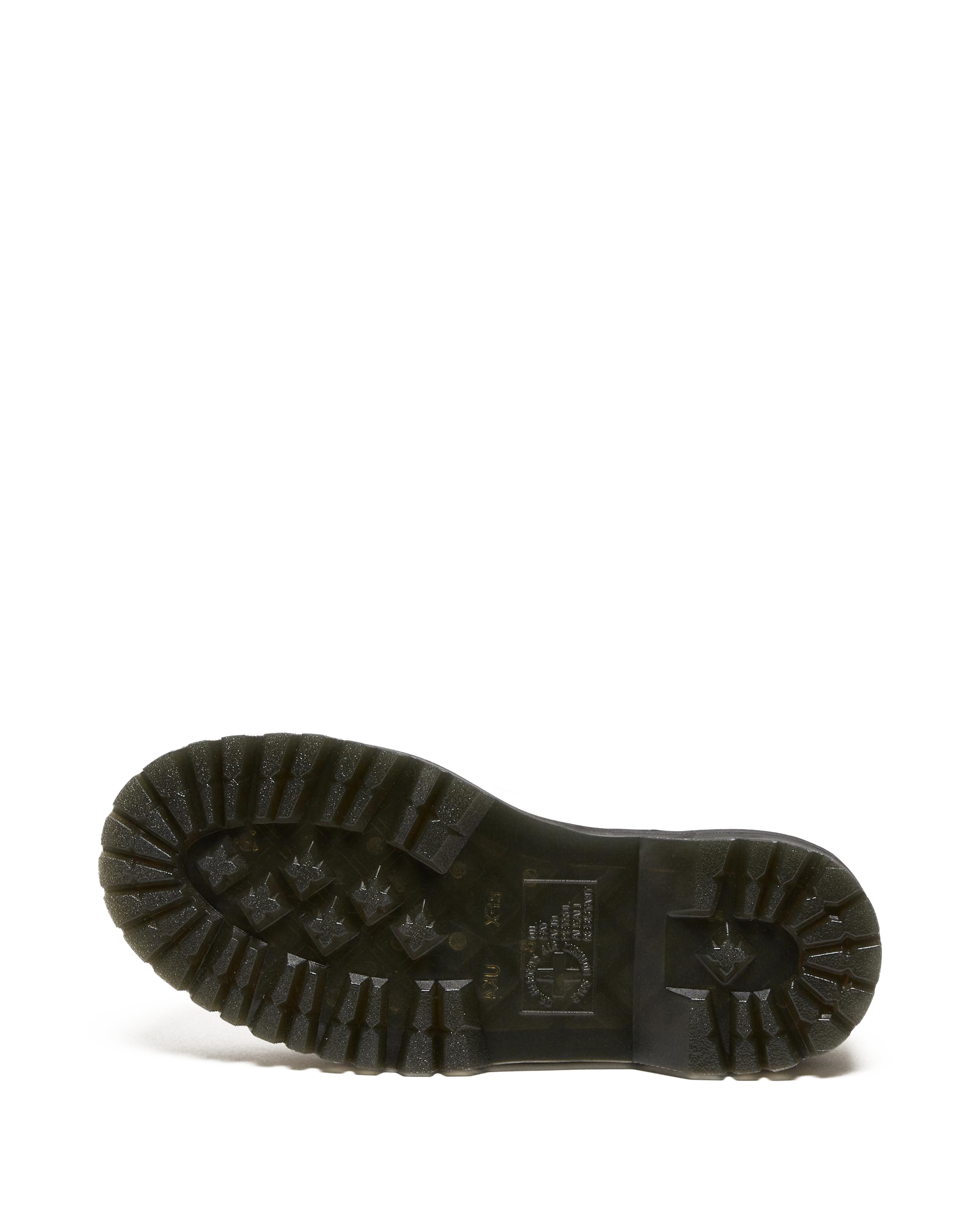Devon Flower Buckle Leather Platform Boots