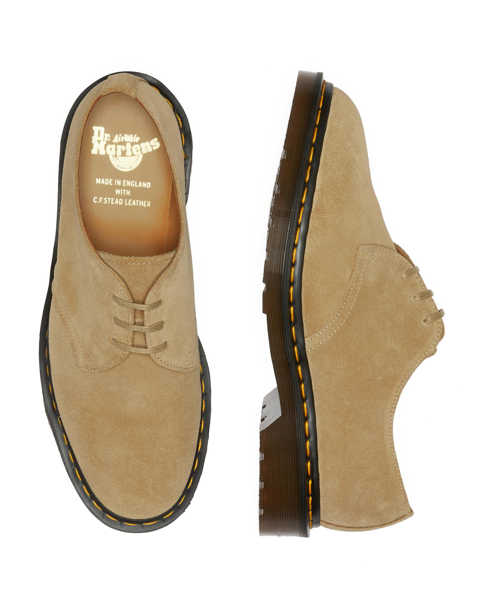 1461 Made in England Buck Suede Oxford Shoes