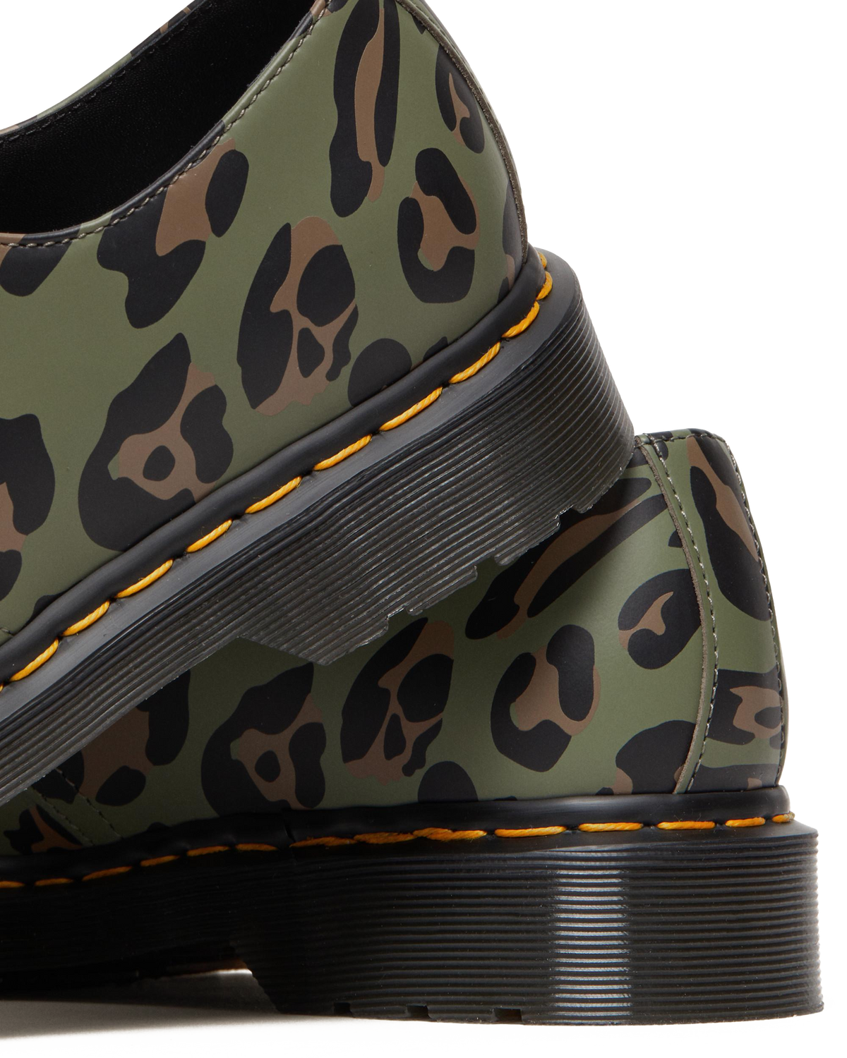 1461 Distorted Leopard Print Oxford Shoes