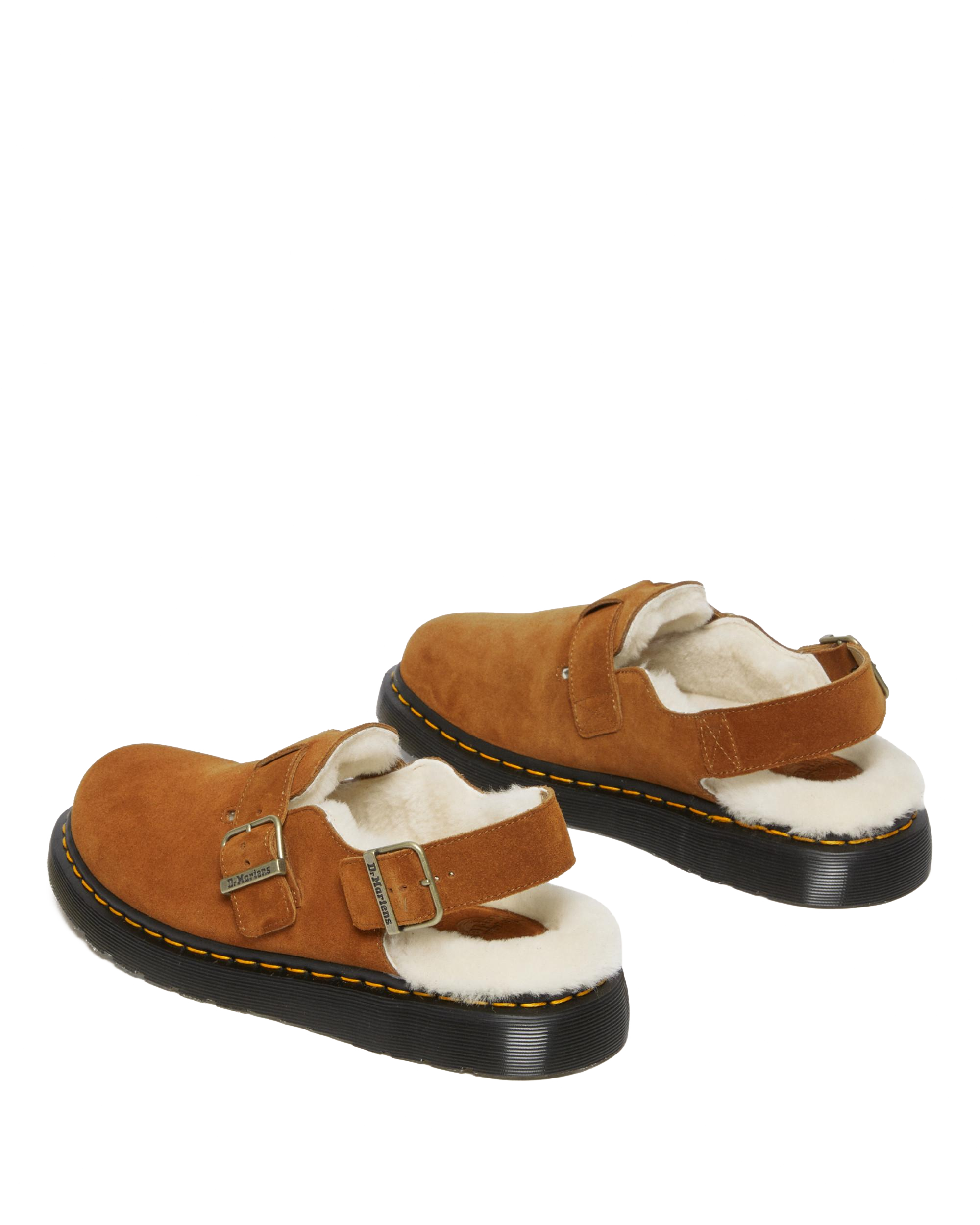 Jorge Made in England Shearling Slingback Mules
