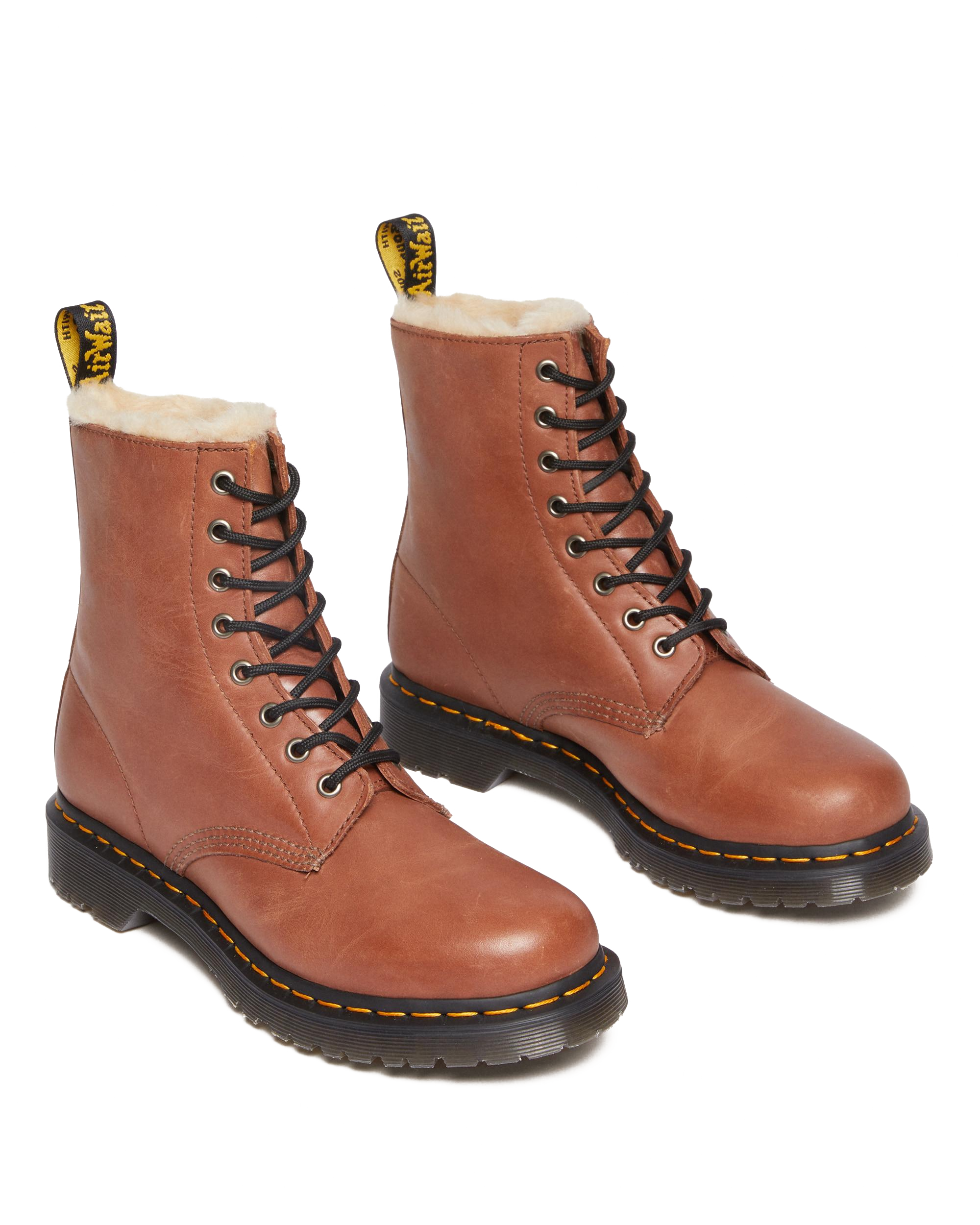1460 Serena Women's Faux Fur-Lined Leather Boots