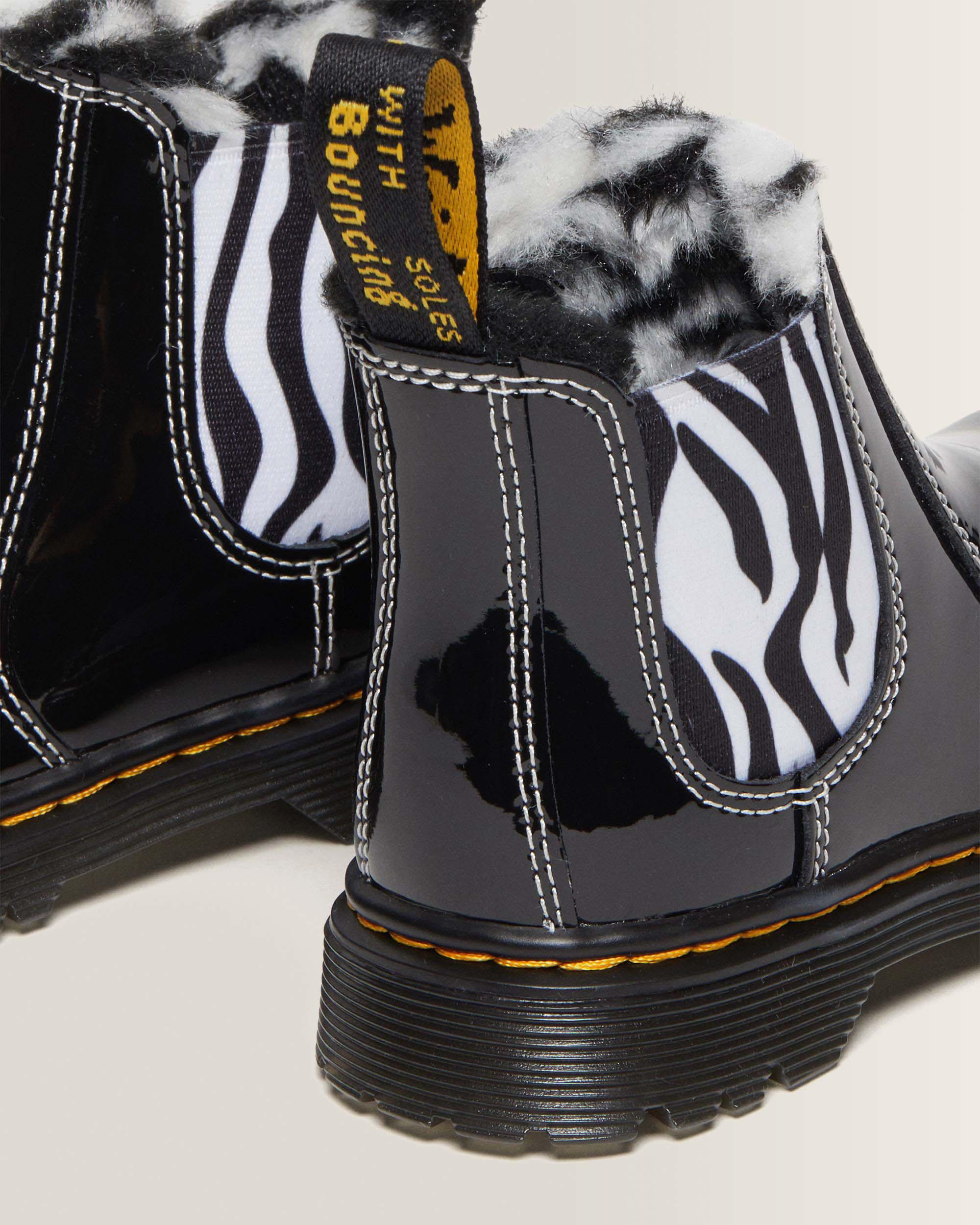 Toddler 2976 Leonore Patent Leather Chelsea Boots