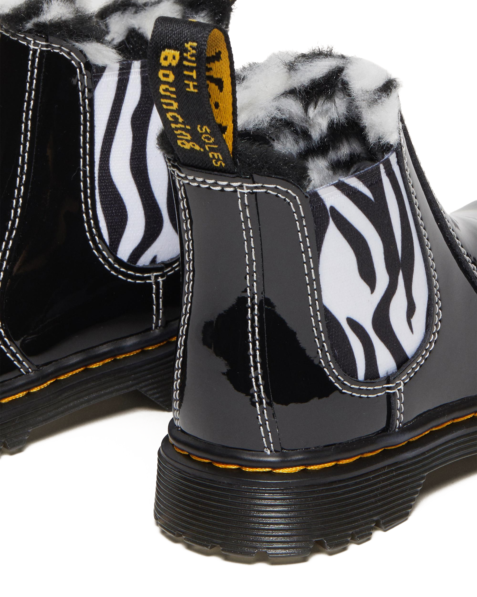Toddler 2976 Leonore Patent Leather Chelsea Boots