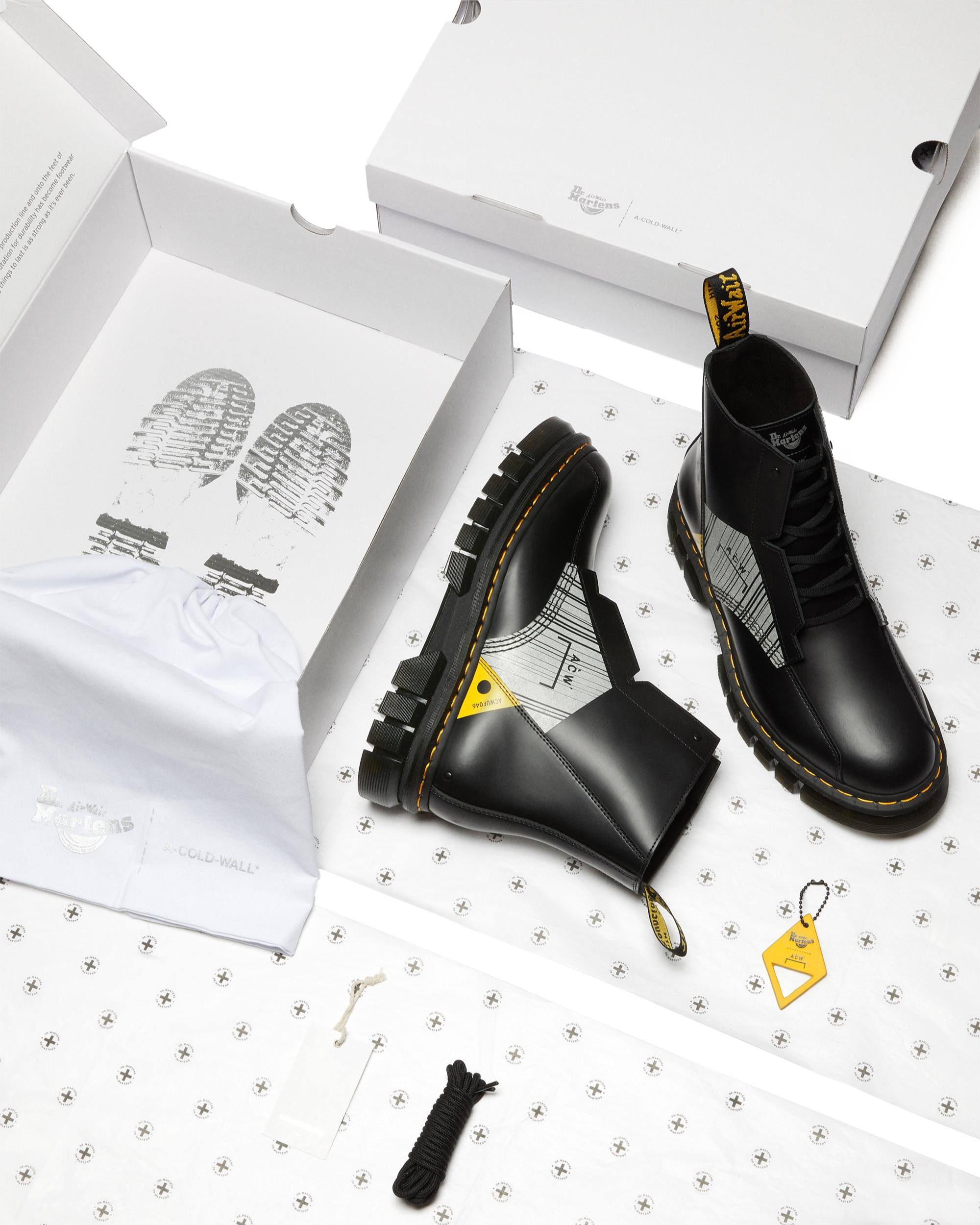 Rikard A-Cold-Wall* Leather Platform Boots