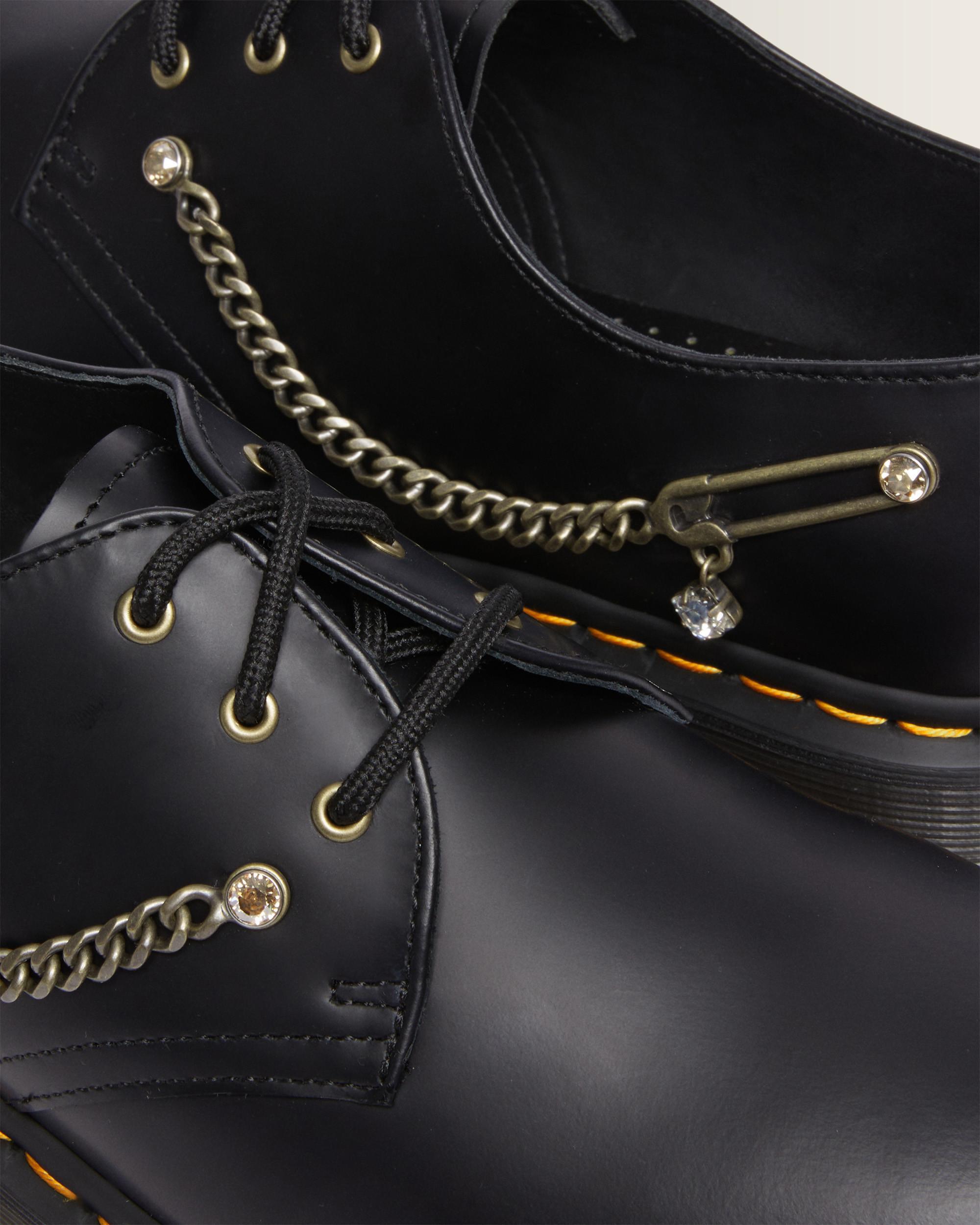 1461 Swarovski Leather Oxford Shoes