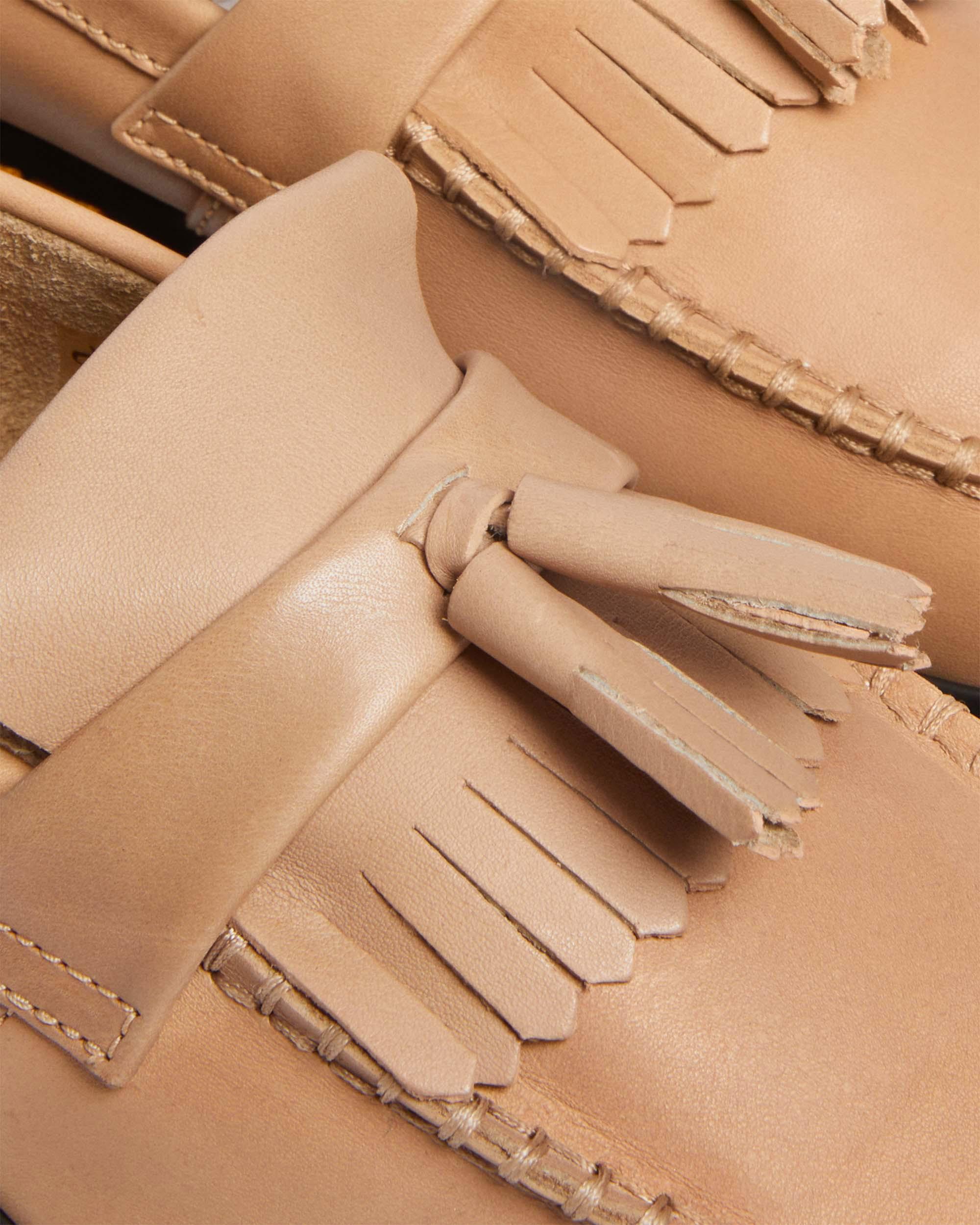 Adrian Carrara Leather Tassel Loafers