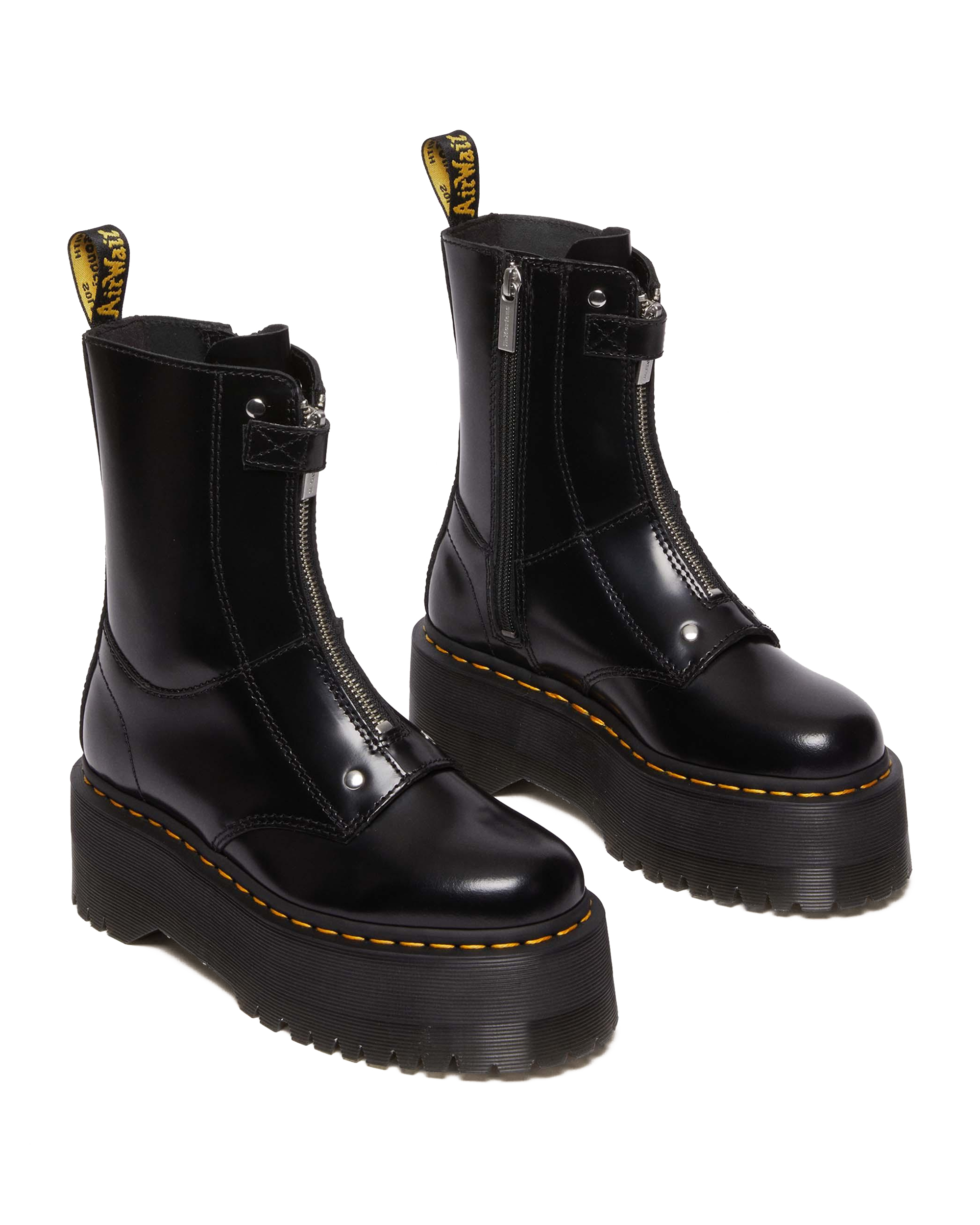Jetta Hi Max Leather Platform Boots
