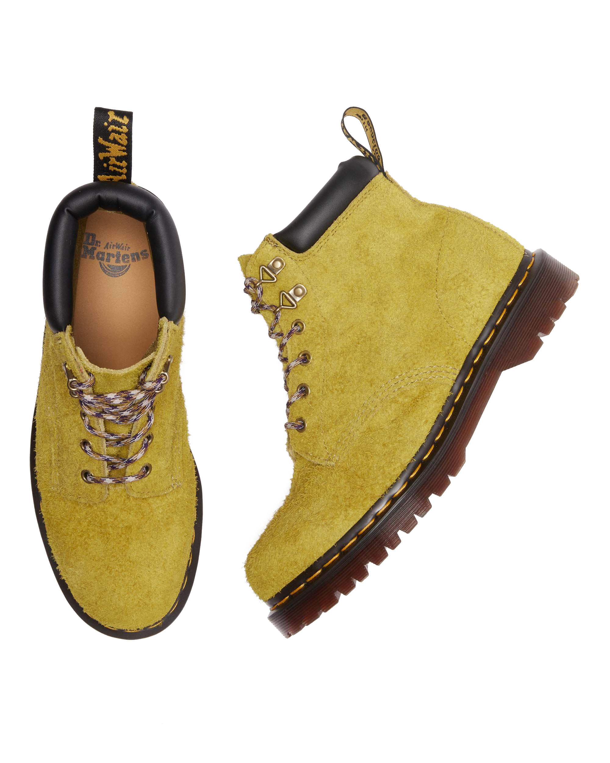 939 Ben Suede Padded Collar Lace Up Boots