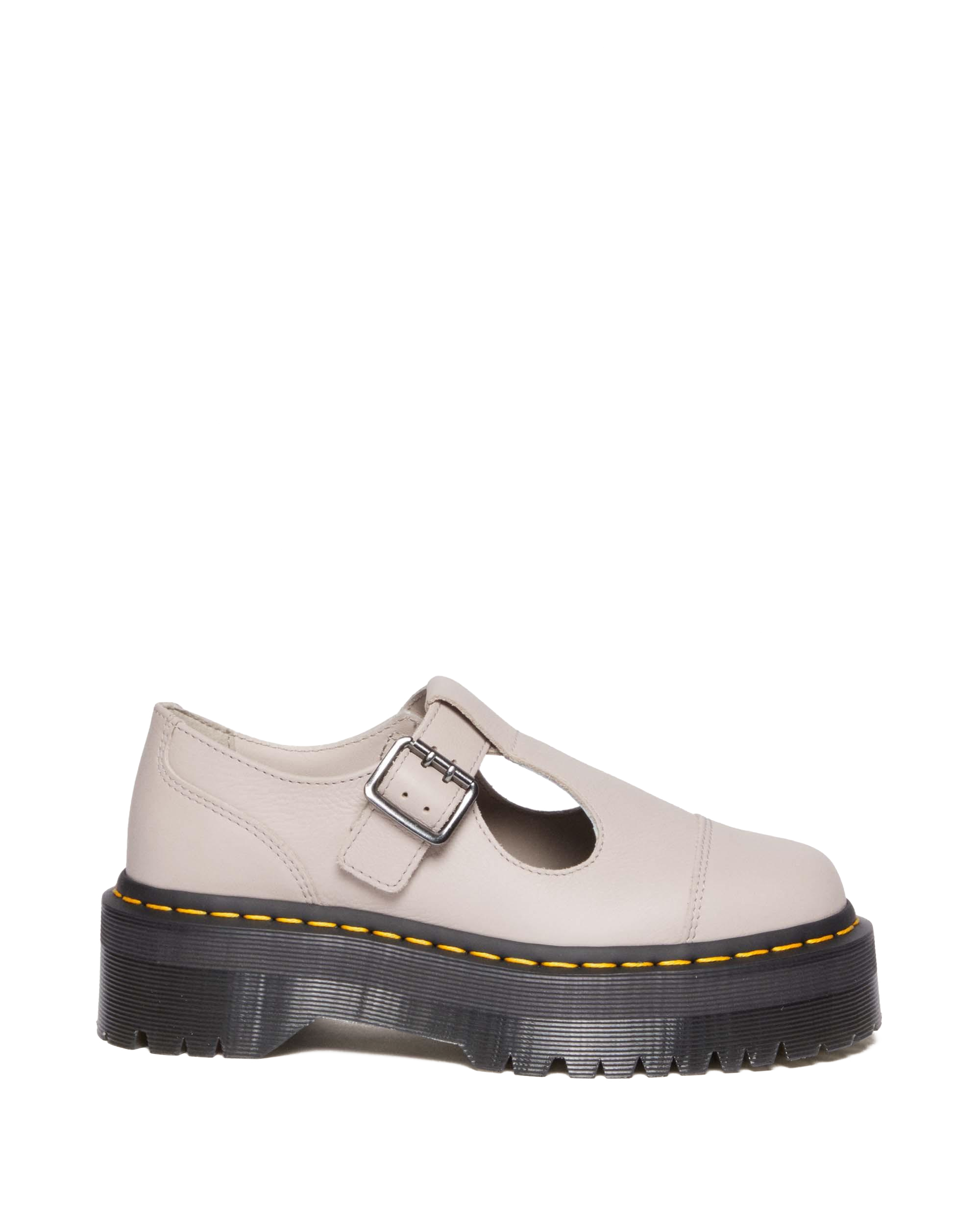 Bethan Pisa Leather Platform Mary Jane Shoes