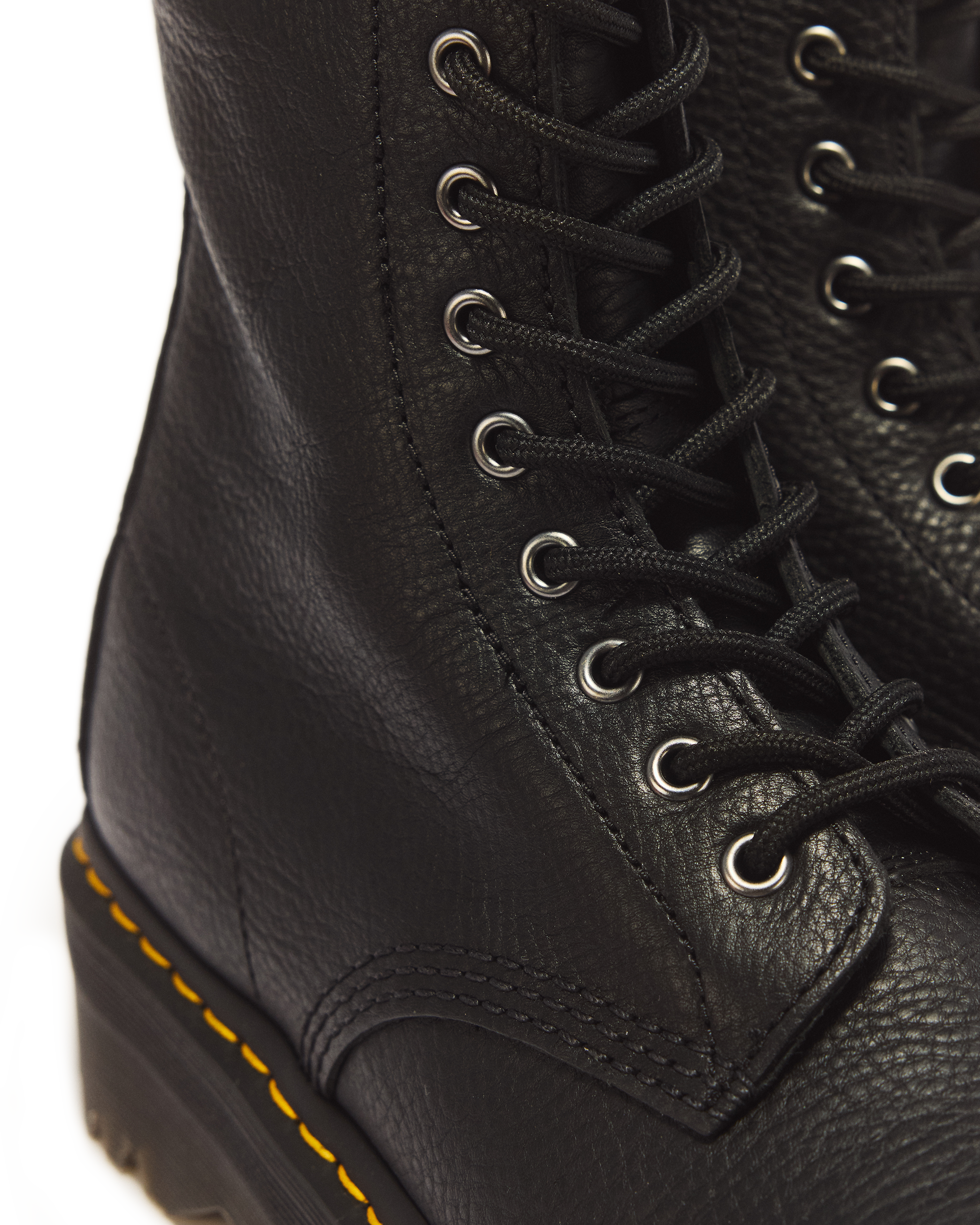 1B99 Pisa Leather Mid Calf Lace Up Boots