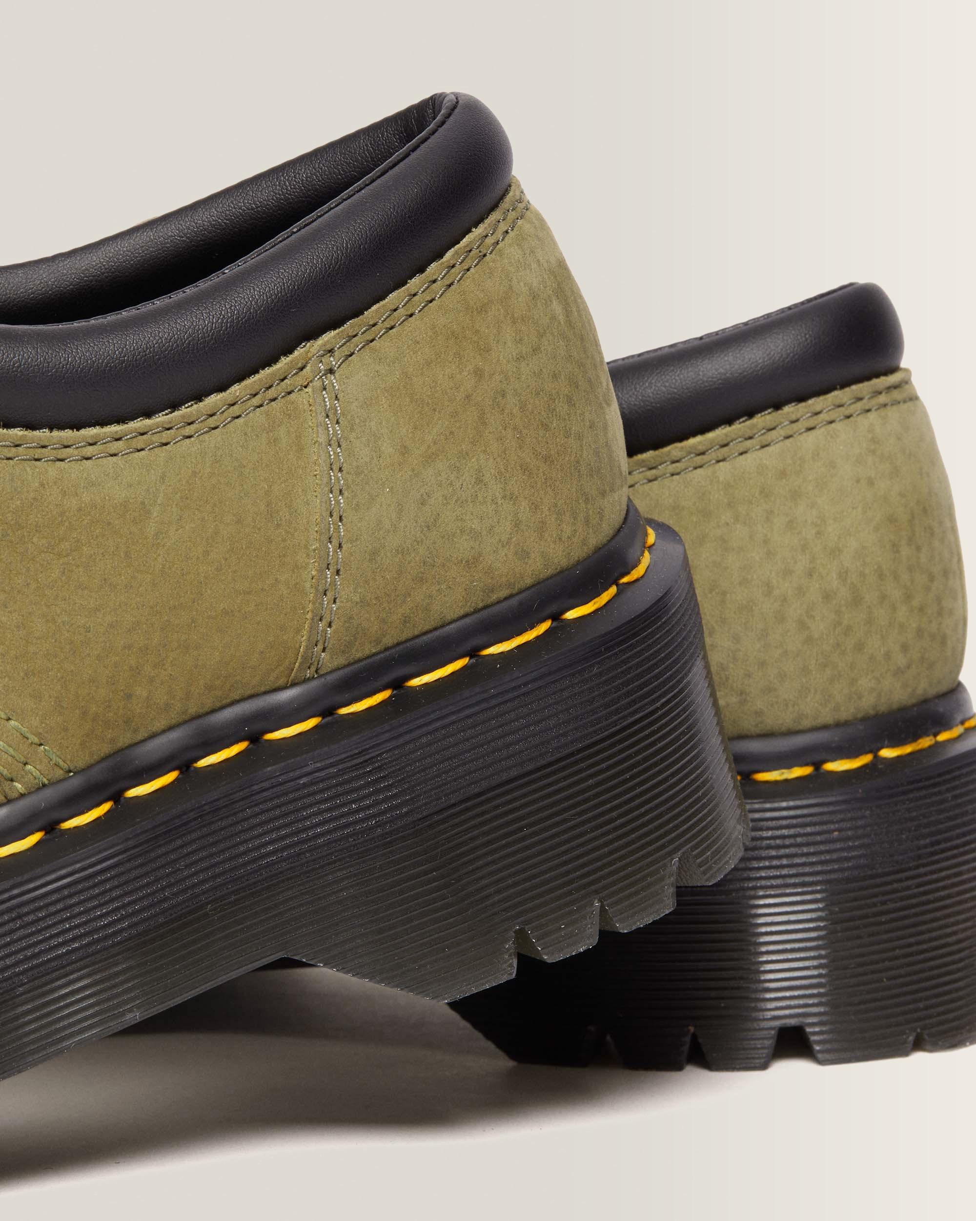 8053 Tumbled Nubuck Leather Platform Casual Shoes