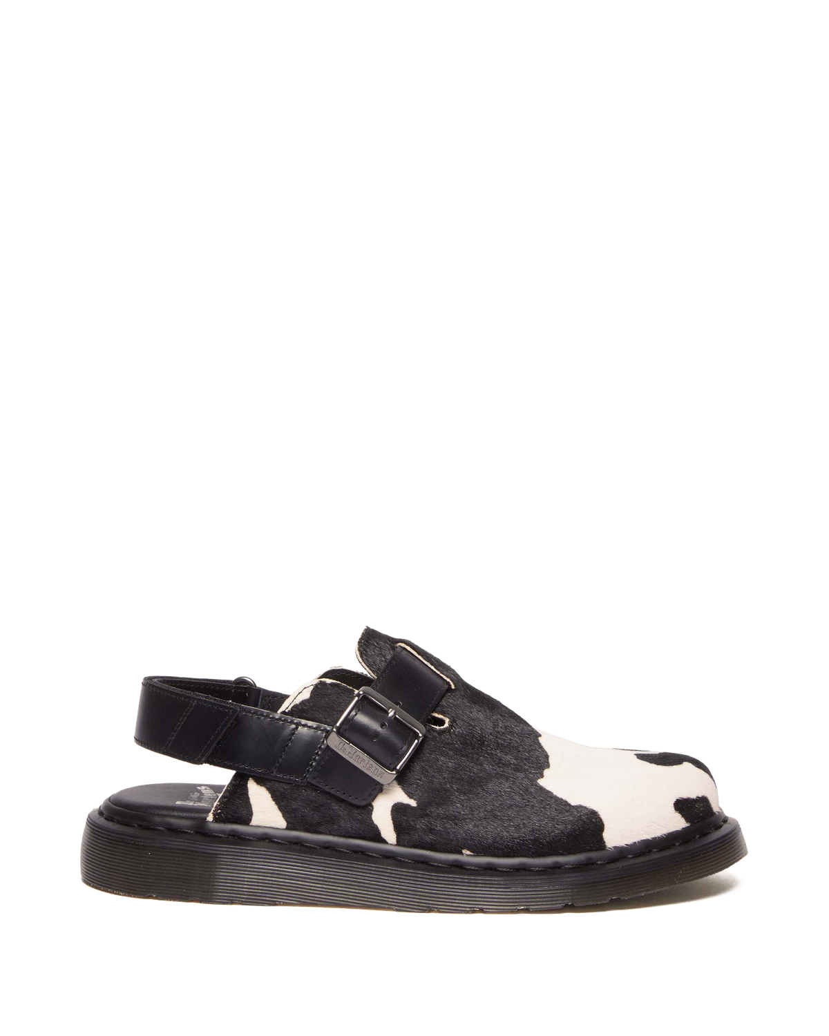 Jorge II Hair-on Animal Print Slingback Mules