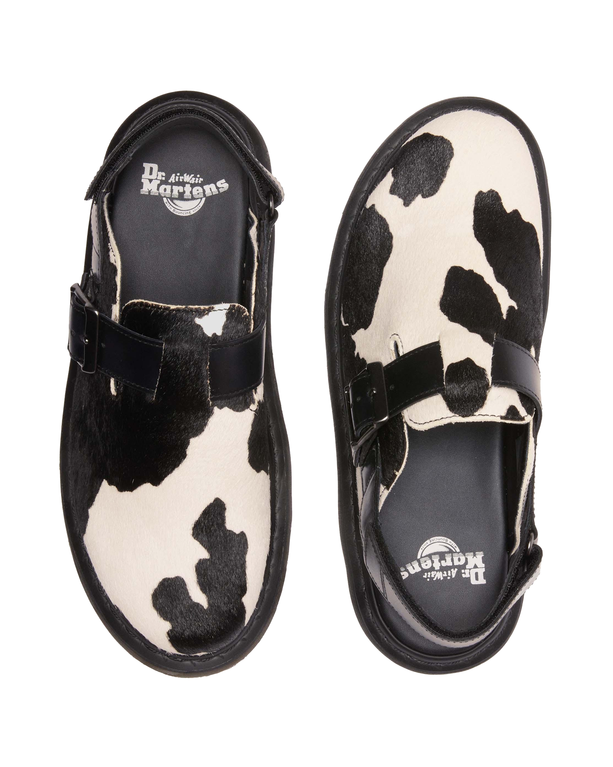 Jorge II Hair-on Animal Print Slingback Mules