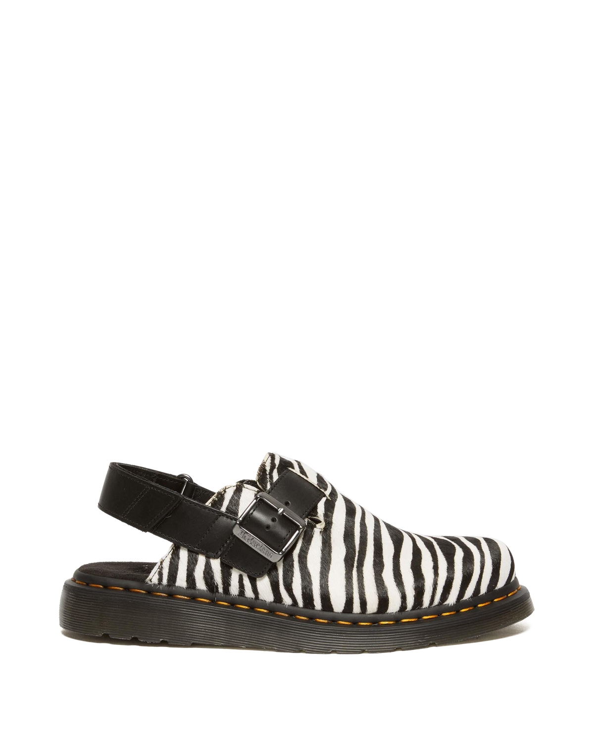 Jorge II Hair-on Animal Print Slingback Mules
