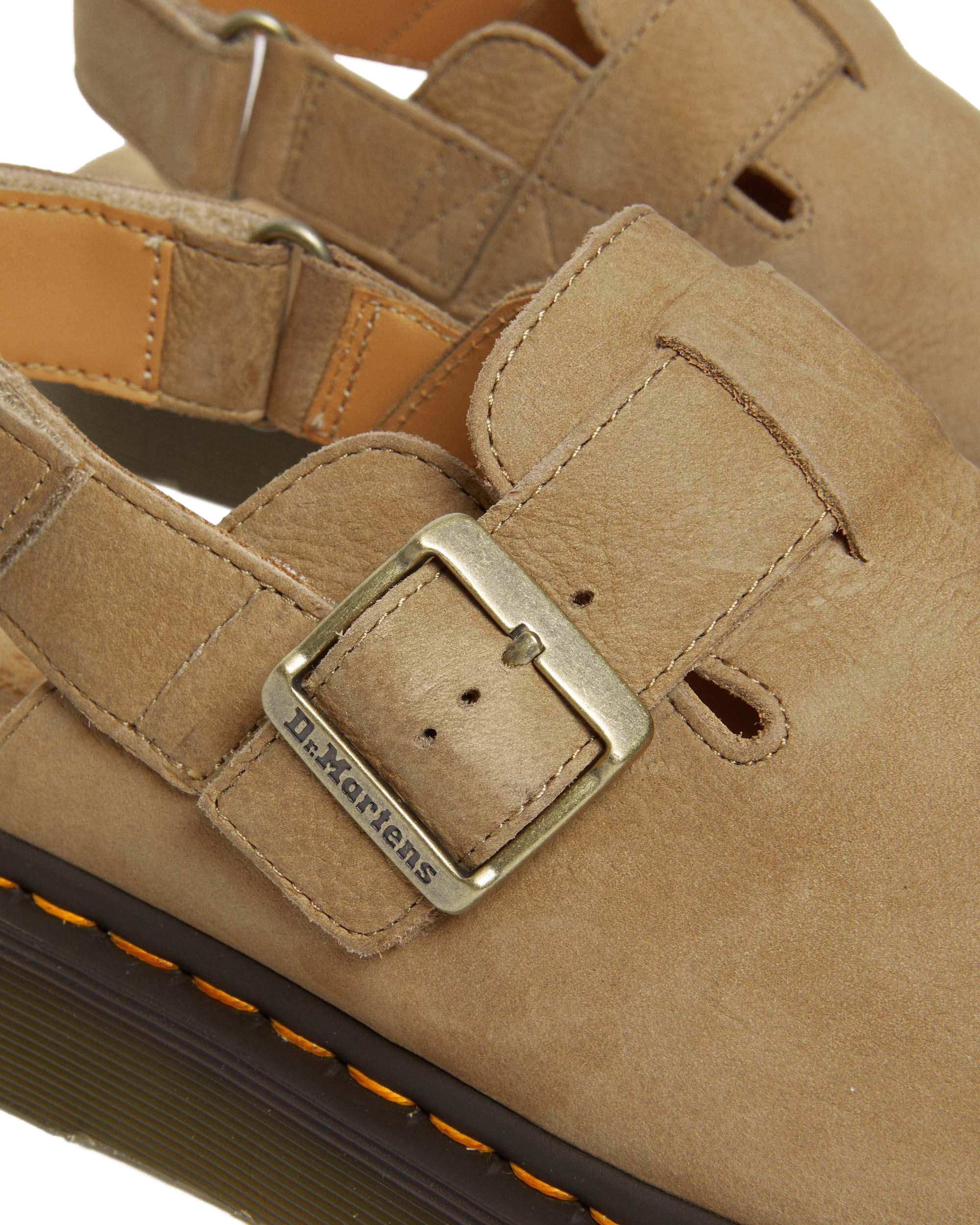 Jorge II Tumbled Nubuck Leather Slingback Mules