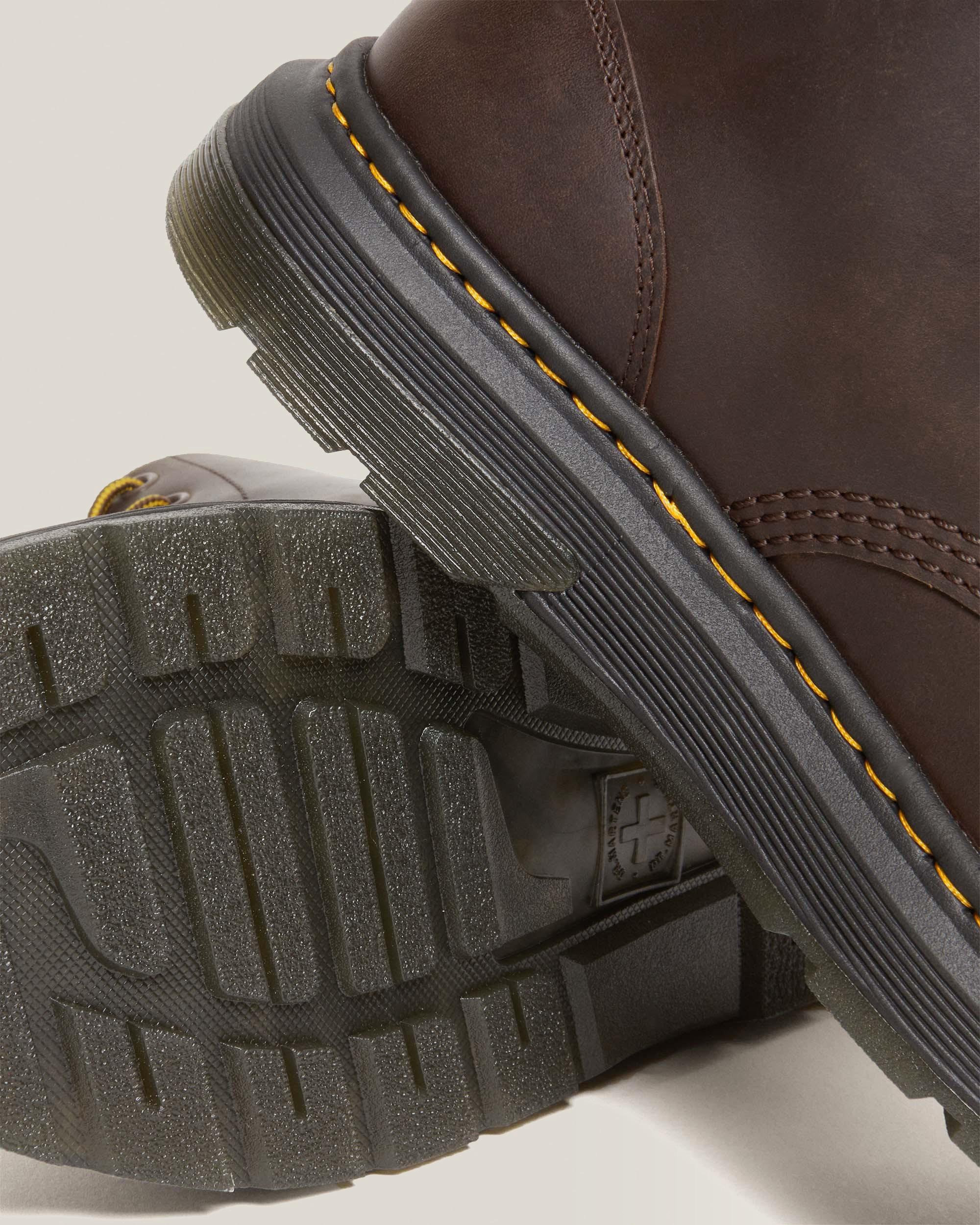 Crewson Crazy Horse Leather Casual Chukka Boots