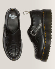 Ramsey Woven Smooth Leather Platform Creepers
