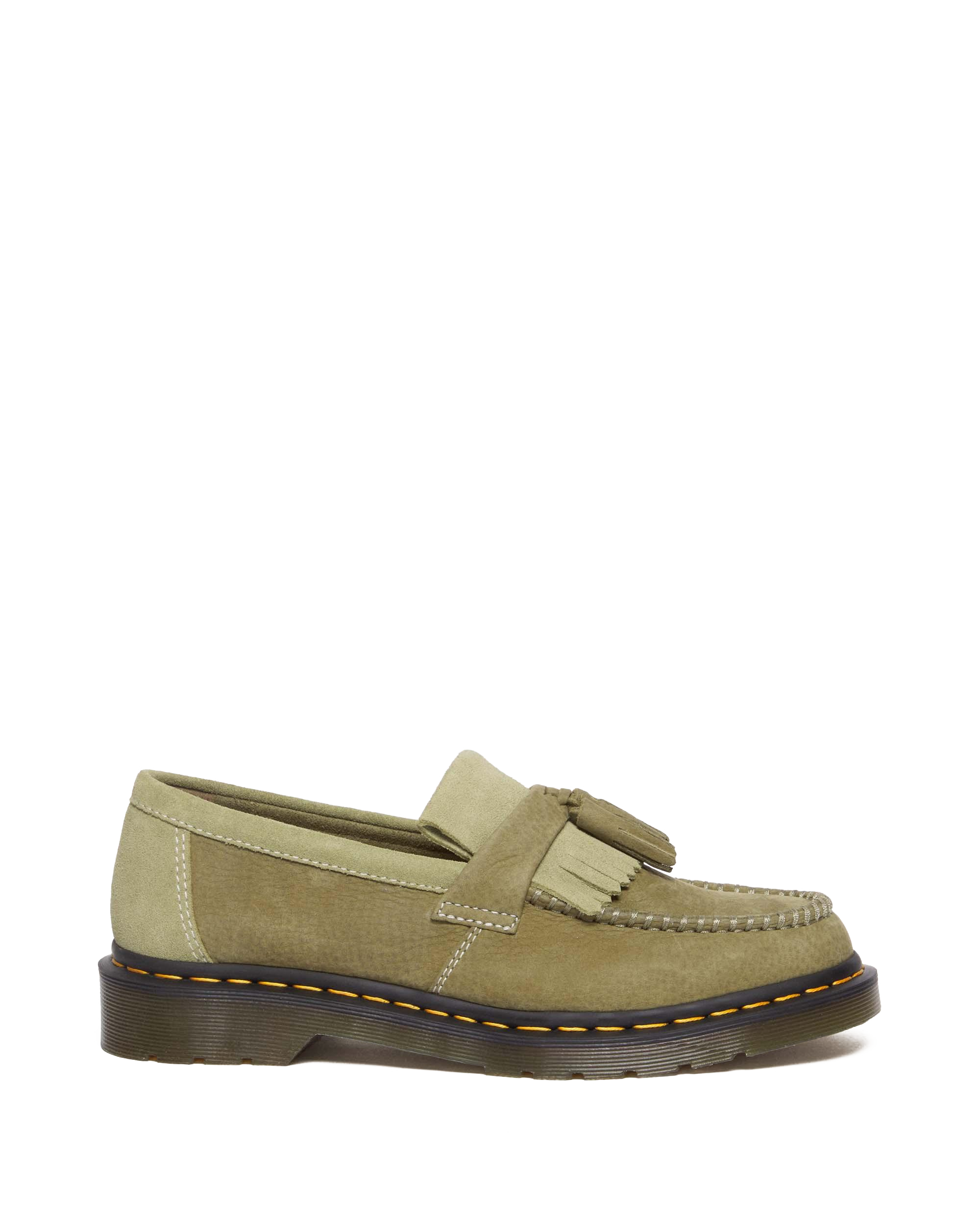 Adrian Tumbled Nubuck Leather Tassel Loafers