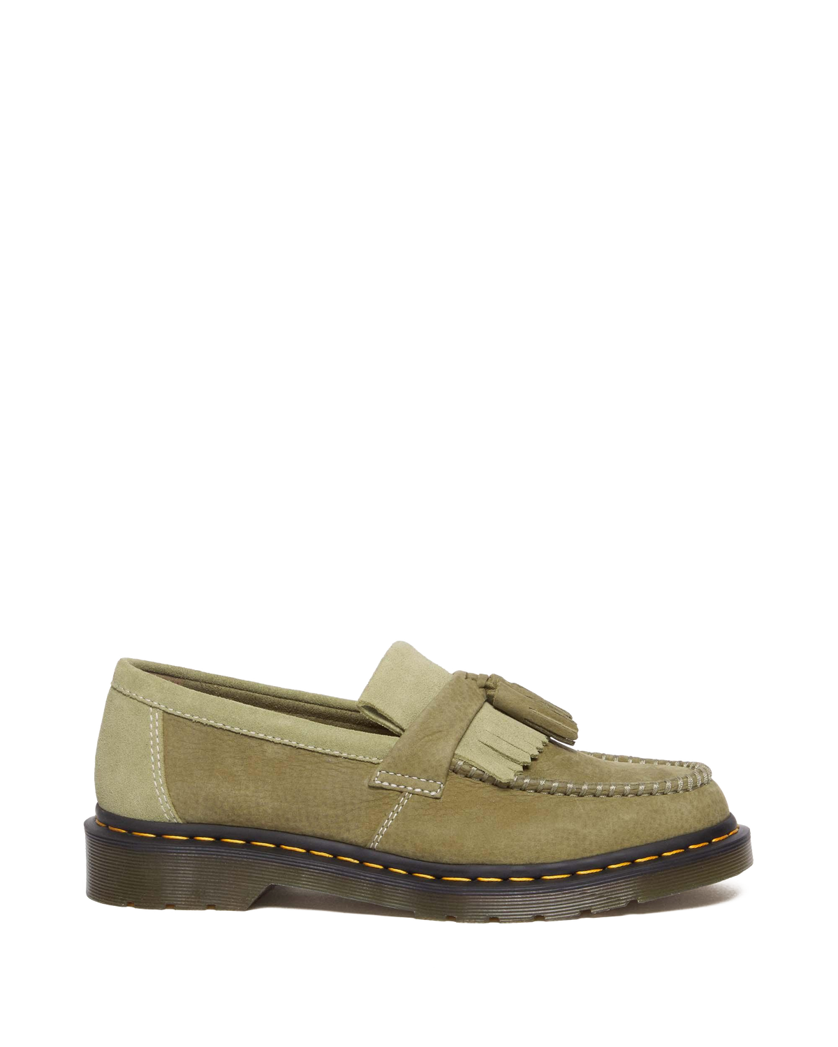 Adrian Tumbled Nubuck Leather Tassel Loafers