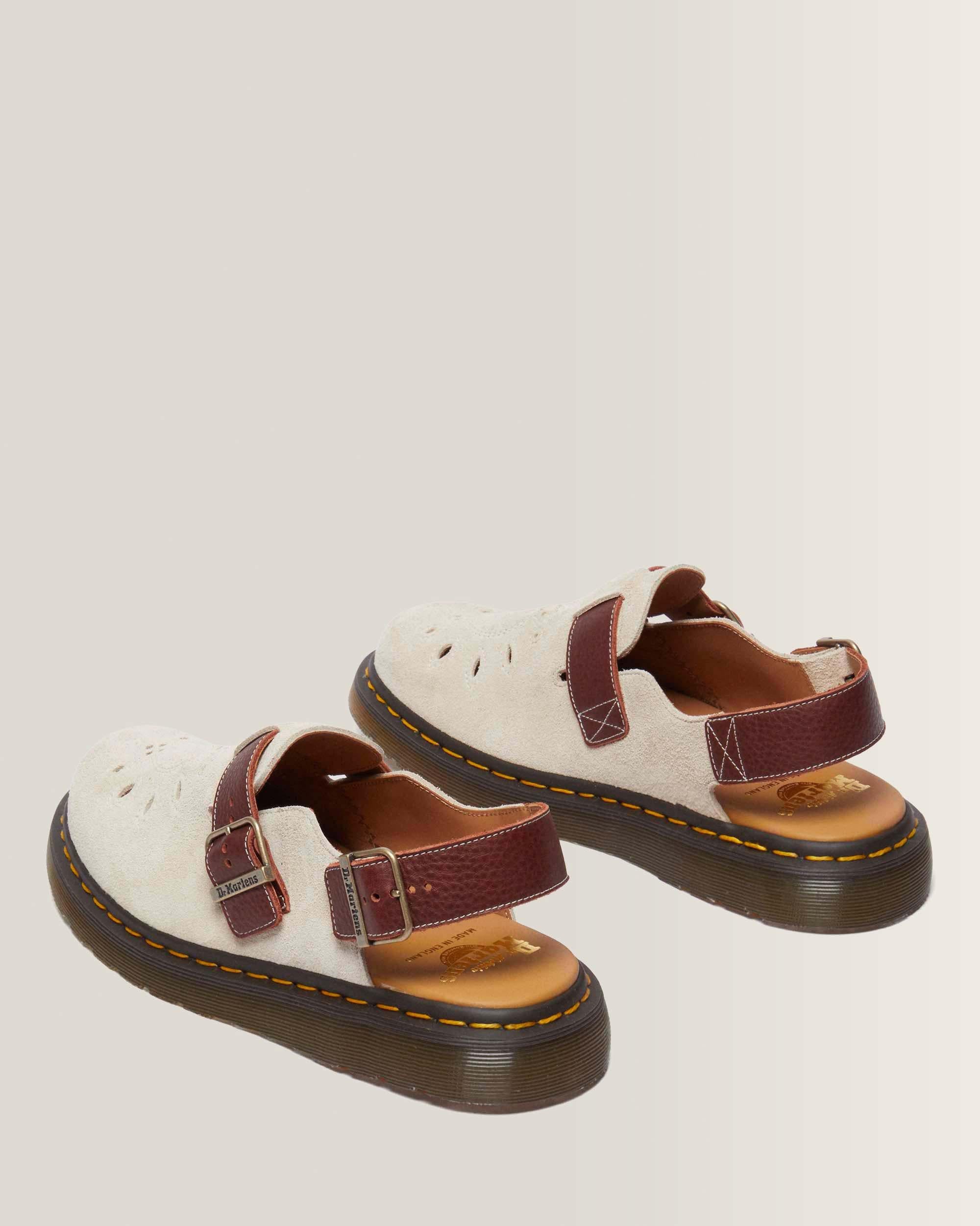Jorge Made In England Desert Oasis Suede Slingback Mule