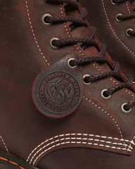 1460 Made in England Wax Commander Lace Up Boots