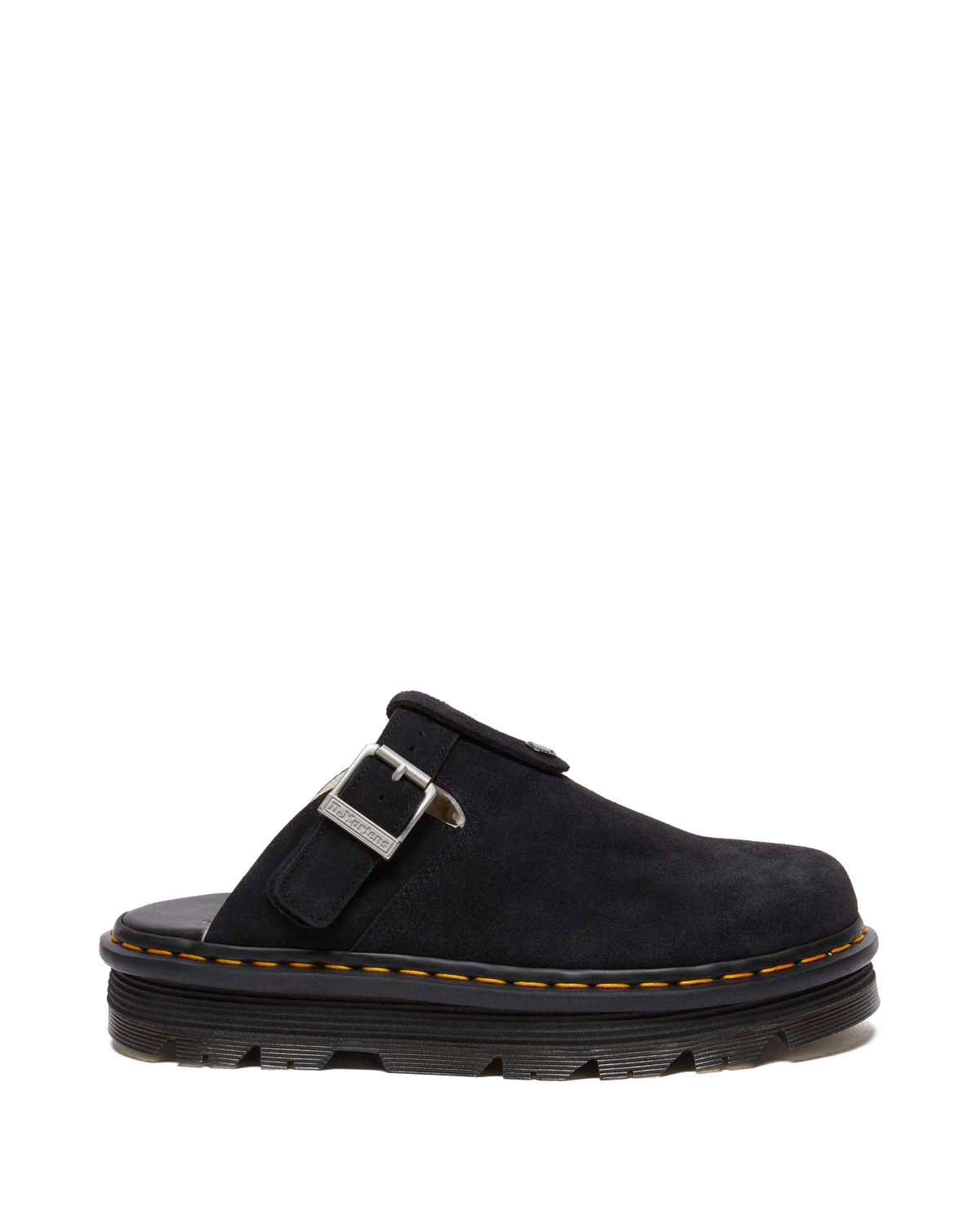 Zebzag Suede Slingback Platform Mule