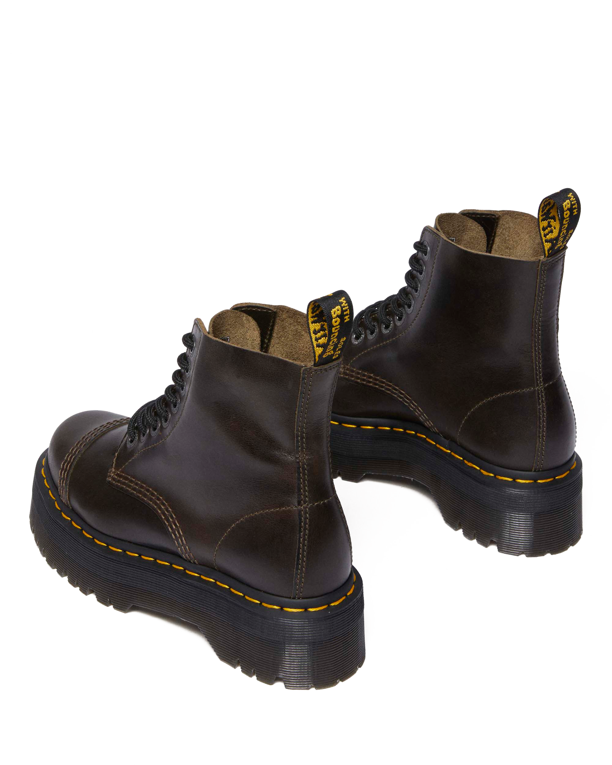 Sinclair Orleans Leather Platform Boots