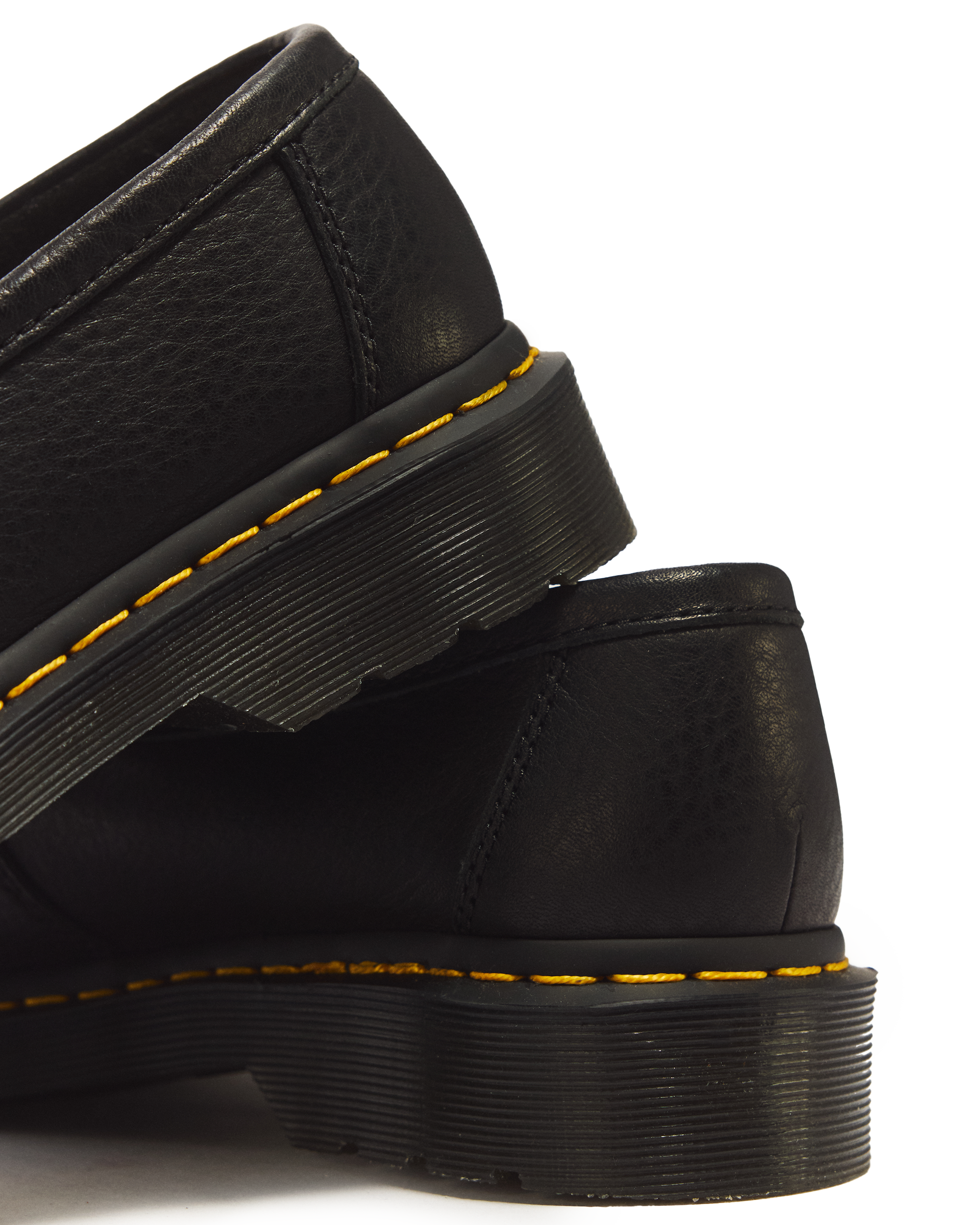 Adrian Yellow Stitch Ambassador Leather Loafers