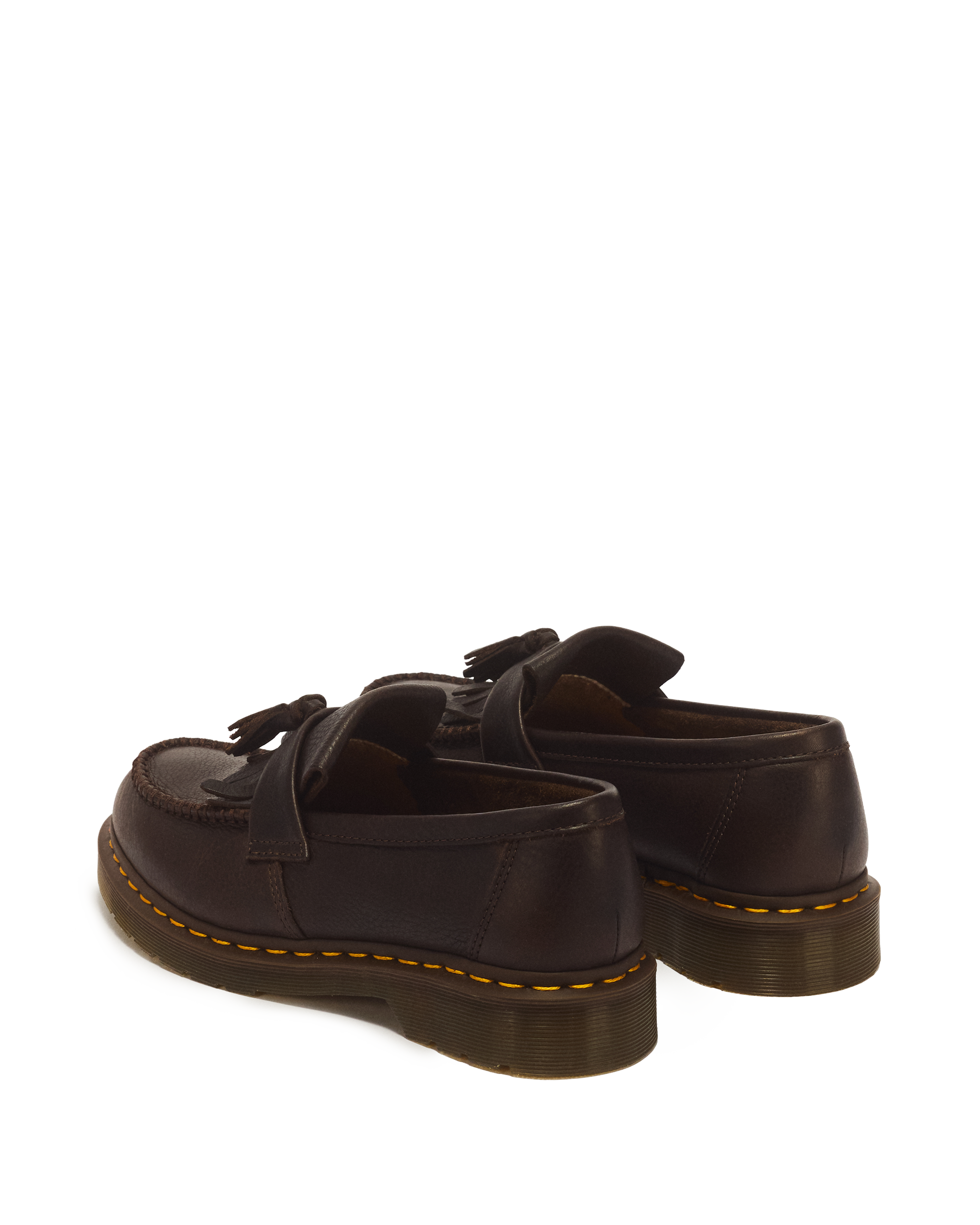 Adrian Yellow Stitch Ambassador Leather Loafers