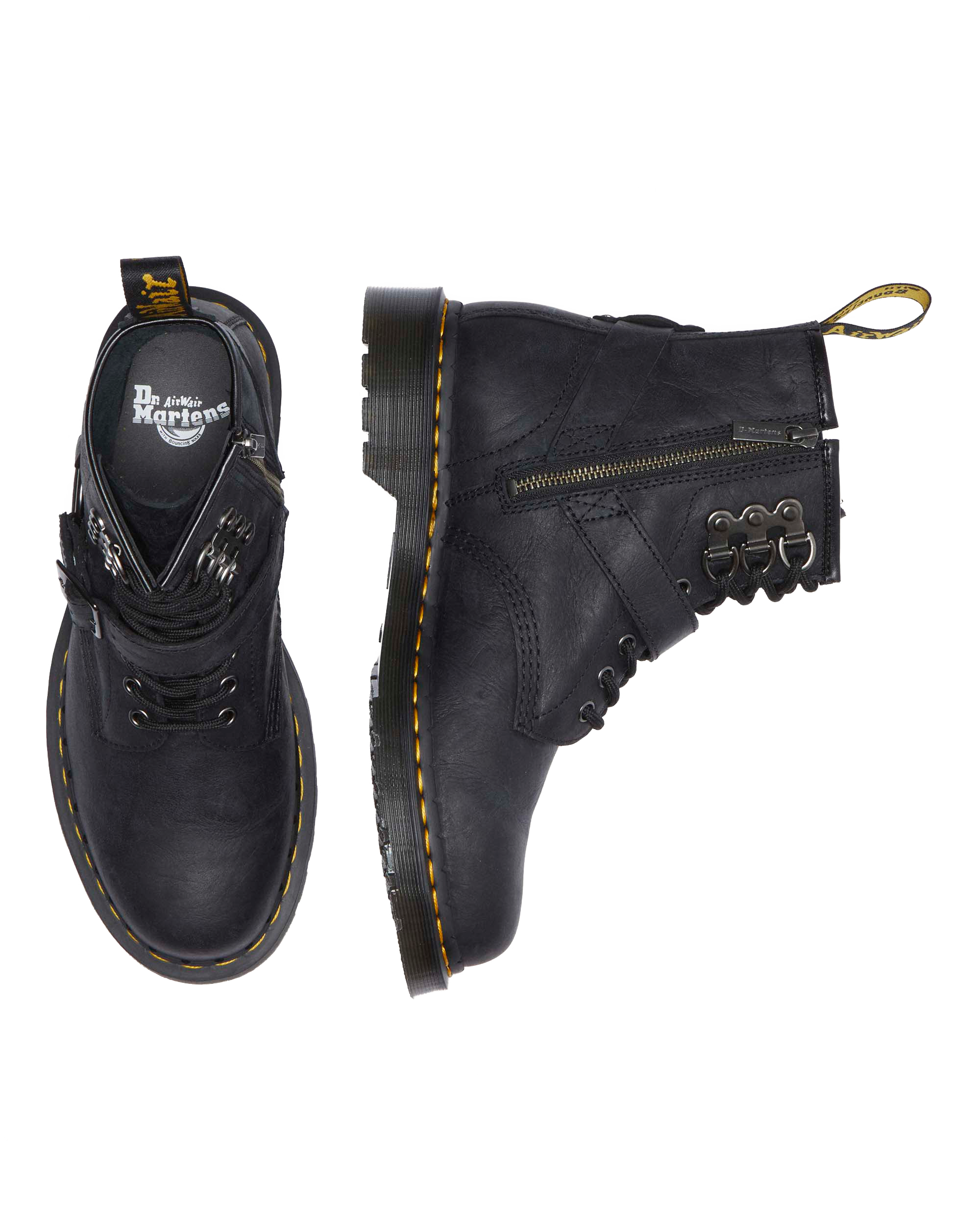 1460 Hardware Antique Leather Lace Up Boots