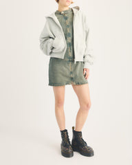 Sinclair Decayed Roses Leather Platform Boots
