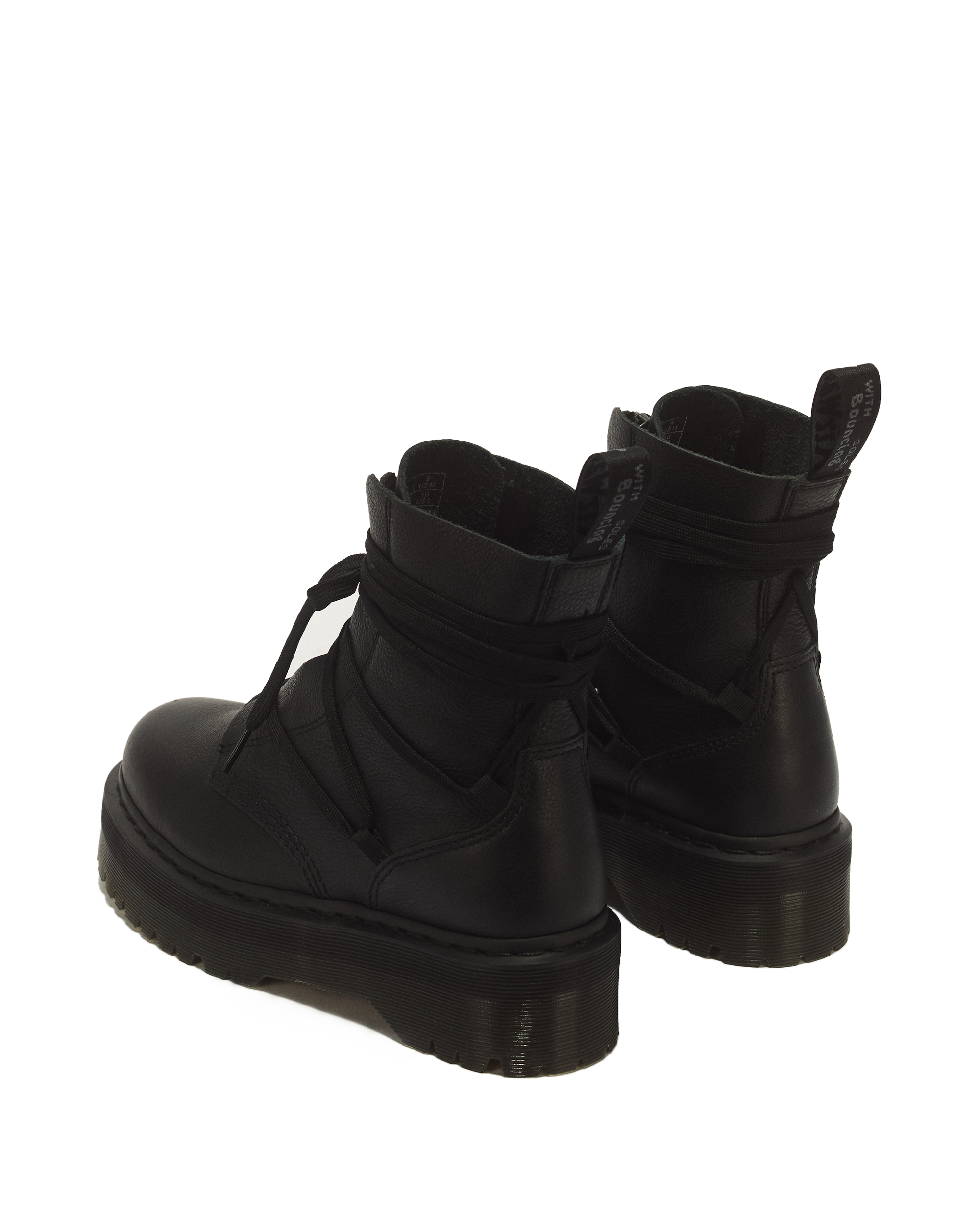 Jarrick II Laced Leather Platform Boots