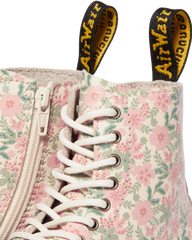 Toddler 1460 Floral Leather boots