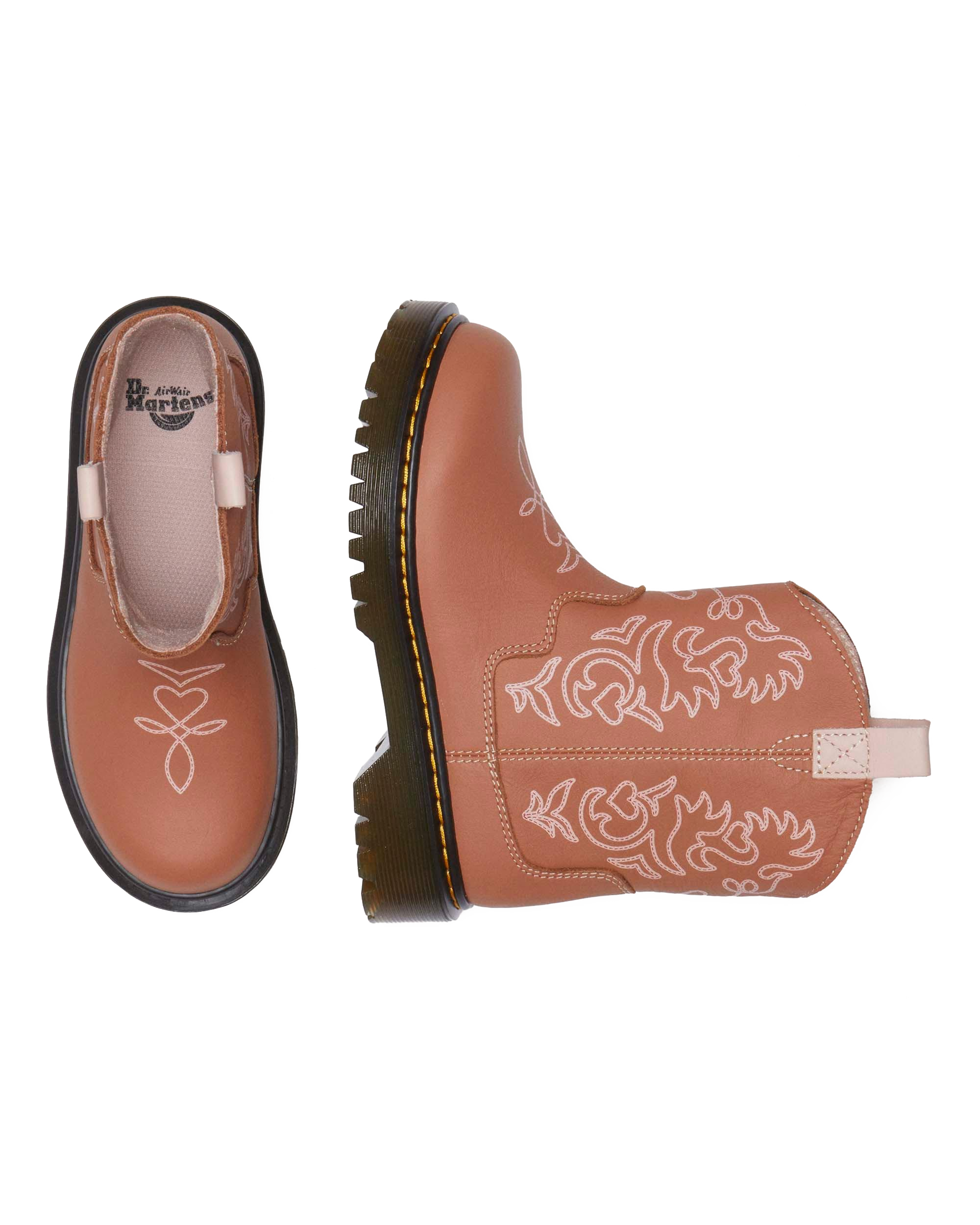 Junior Strixton leather pull-on boots