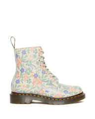 1460 Pascal floral reclaimed leather boots
