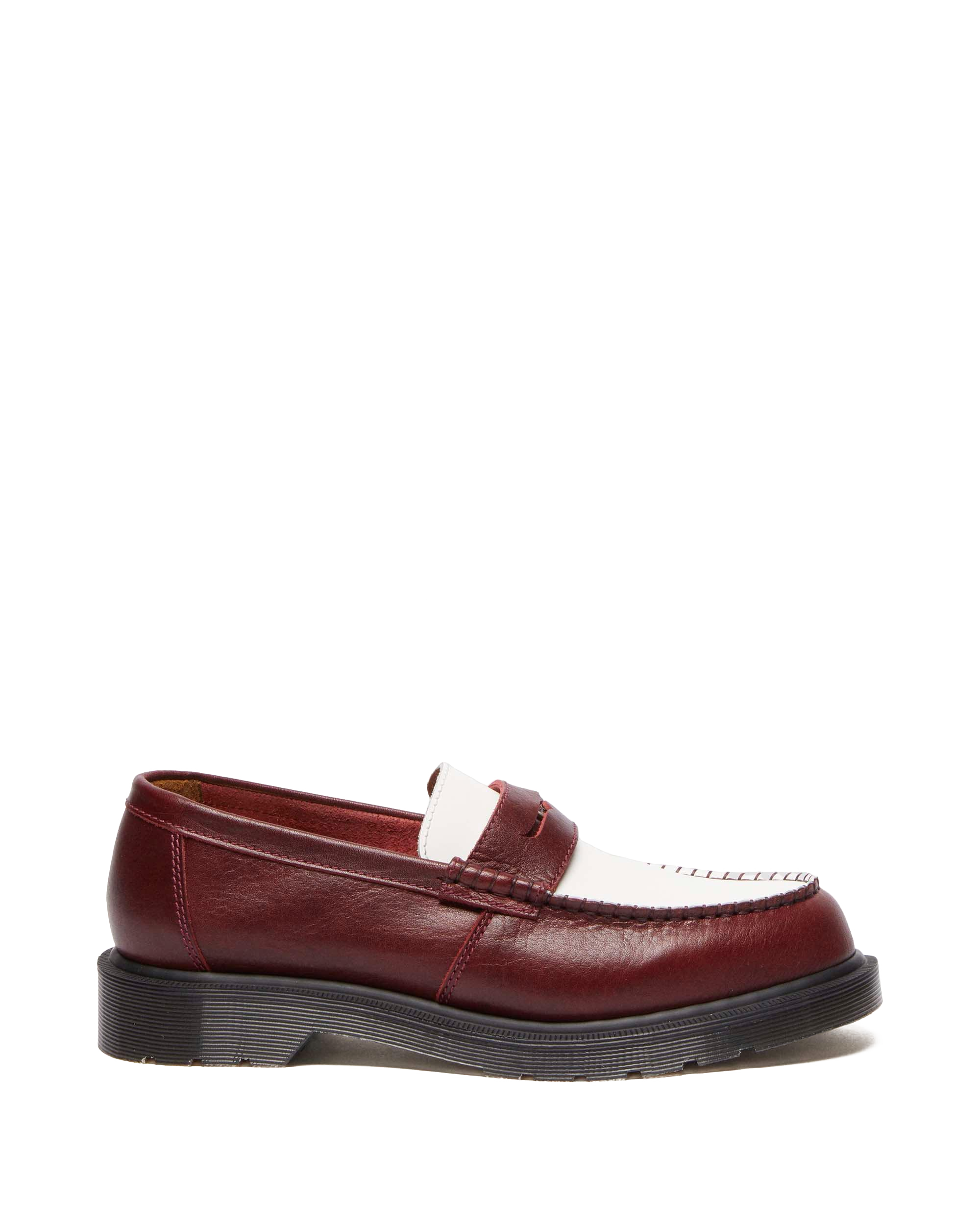 Penton Made In England Two-Tone Leather Loafers