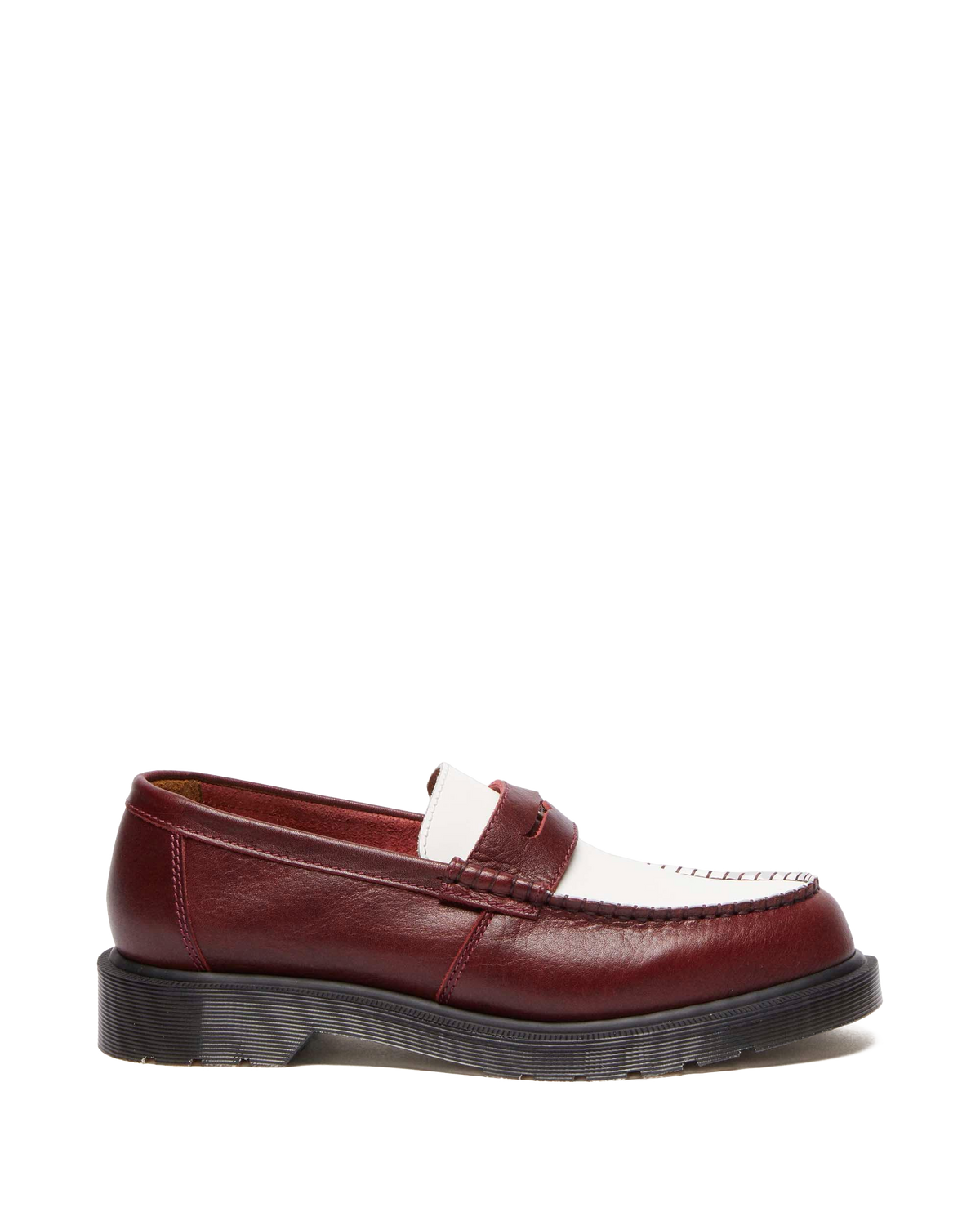 Penton Made In England Two-Tone Leather Loafers