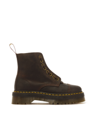 Sinclair Crazy Horse leather platform boots