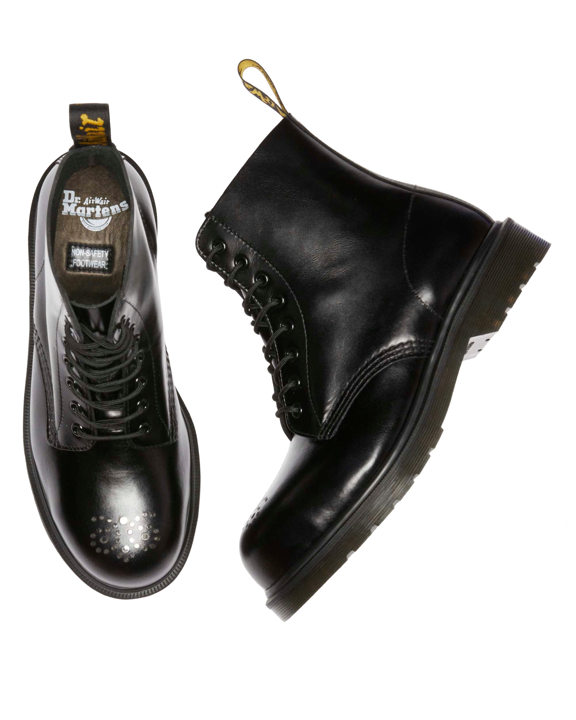 1460 Analine Leather Steel Toe Boots