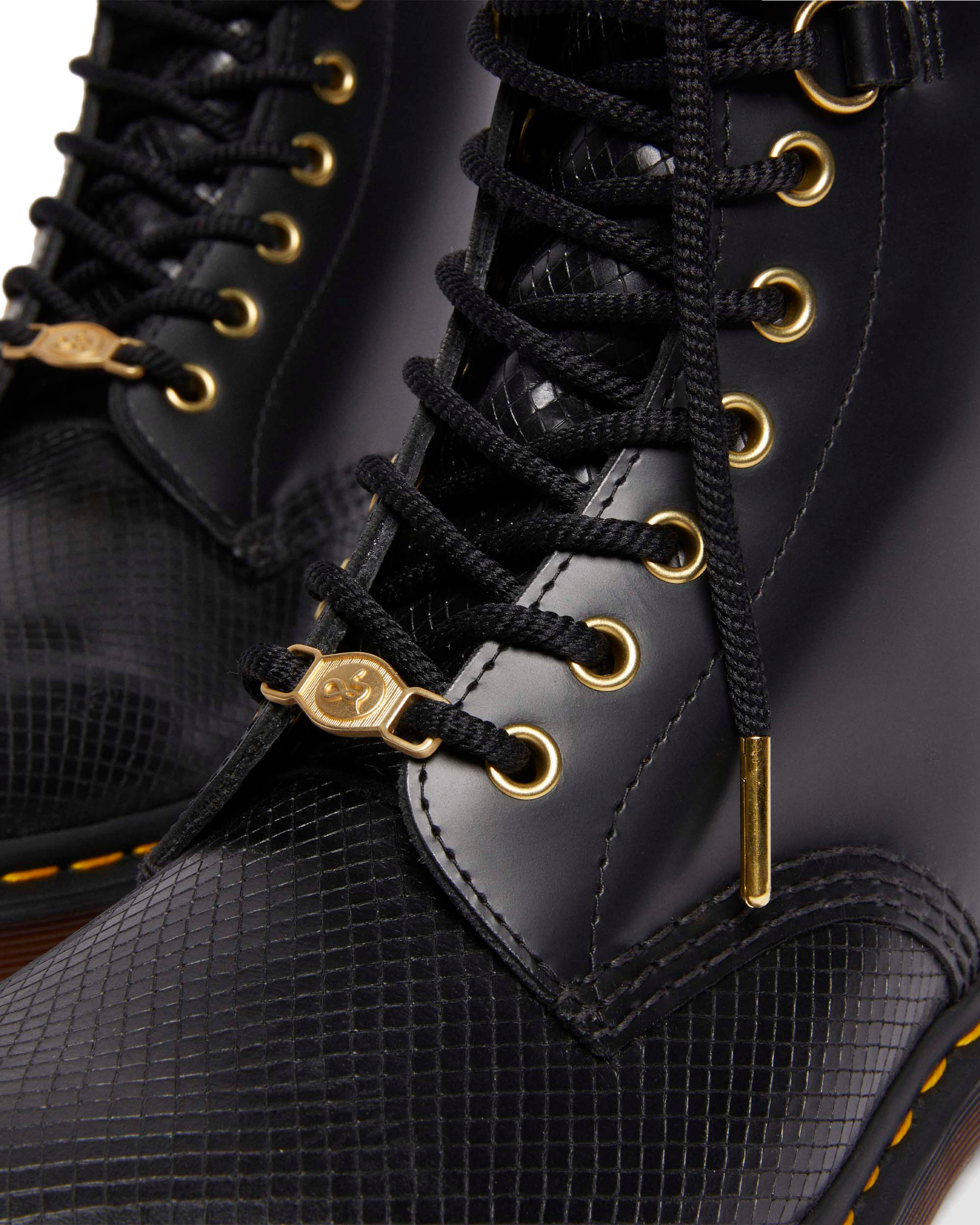 1460 Year of the Snake Leather Lace Up Boots