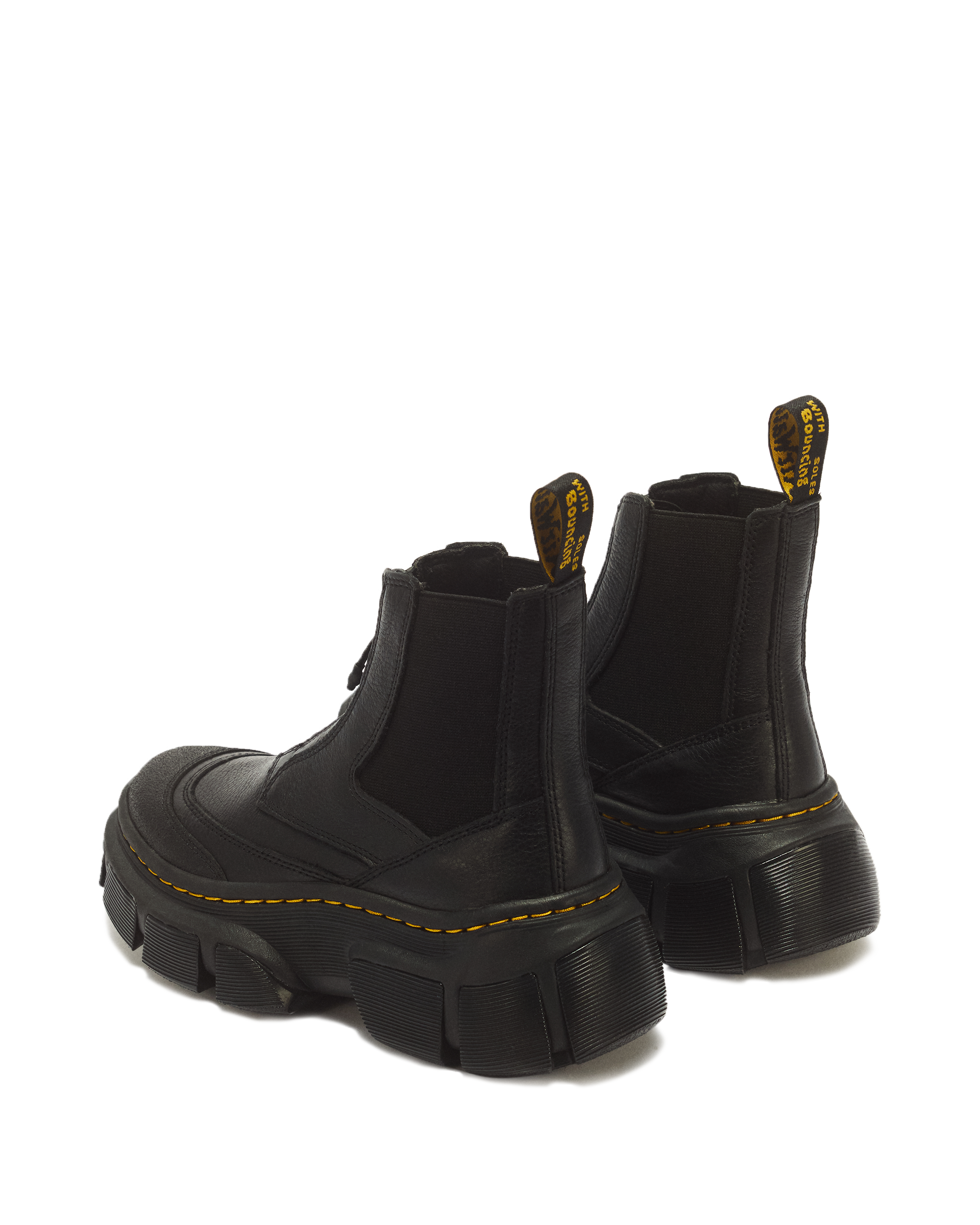 DMXL Zip Chelsea leather boots