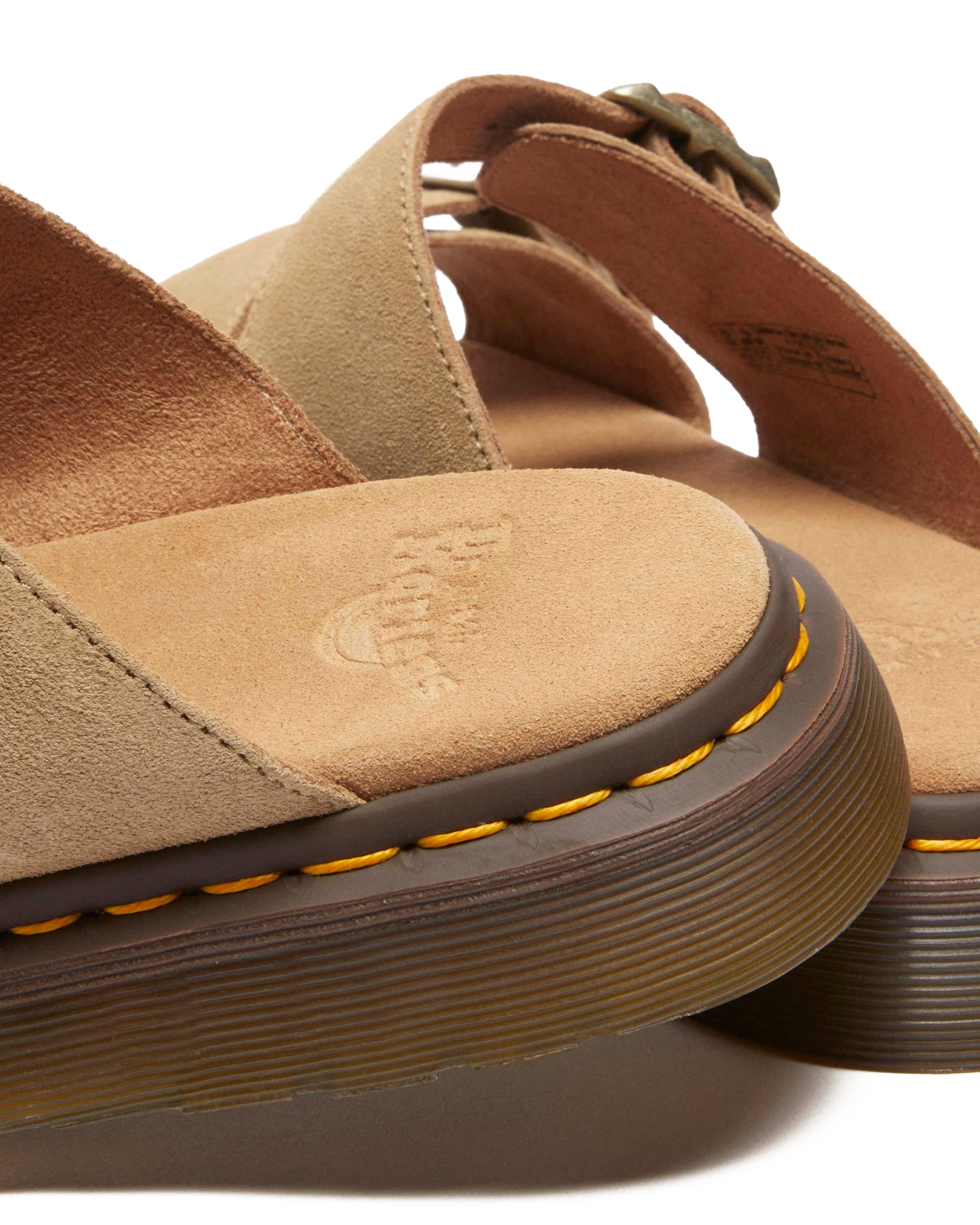 Josef suede slide sandals
