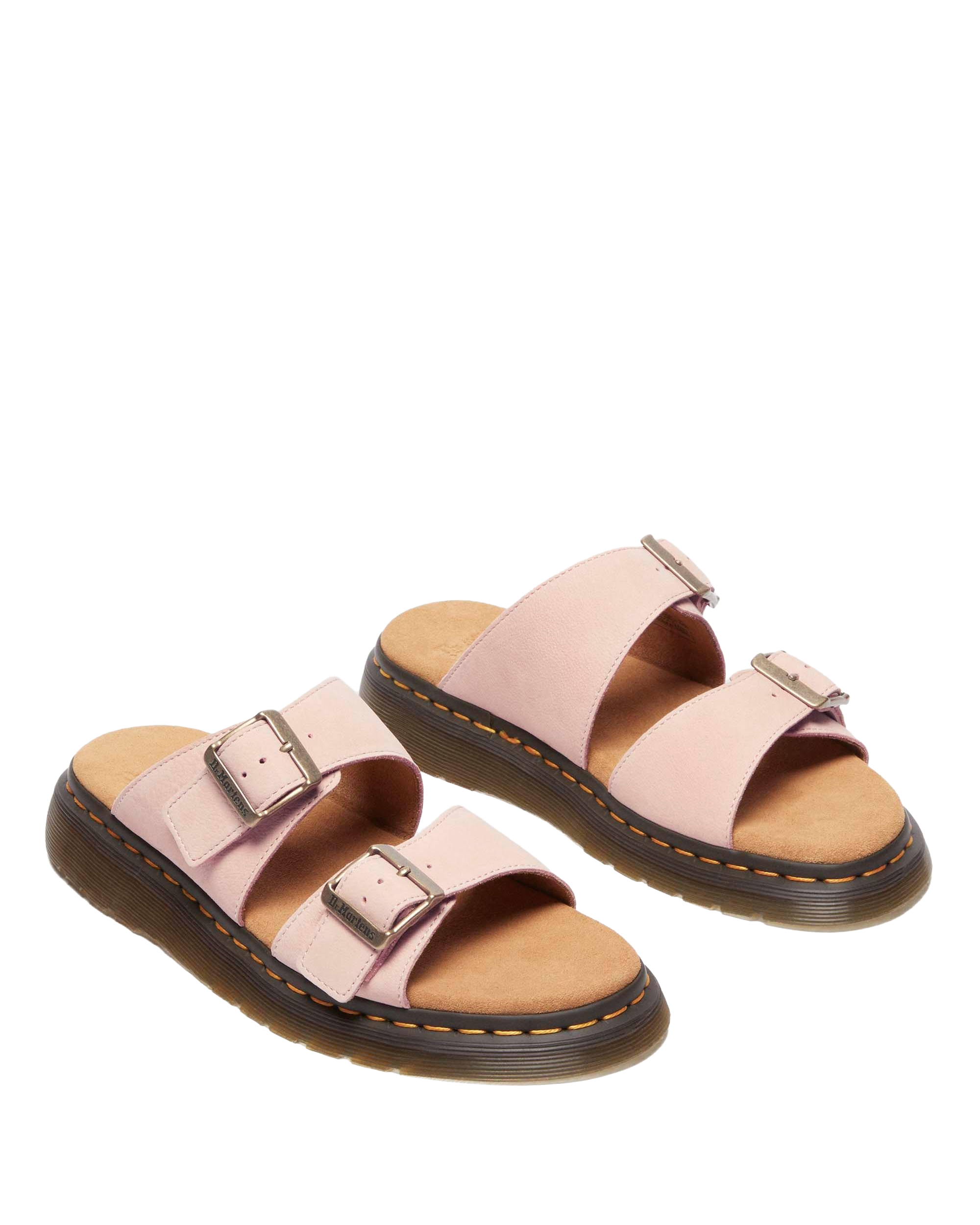 Josef Nubuck leather slide sandals