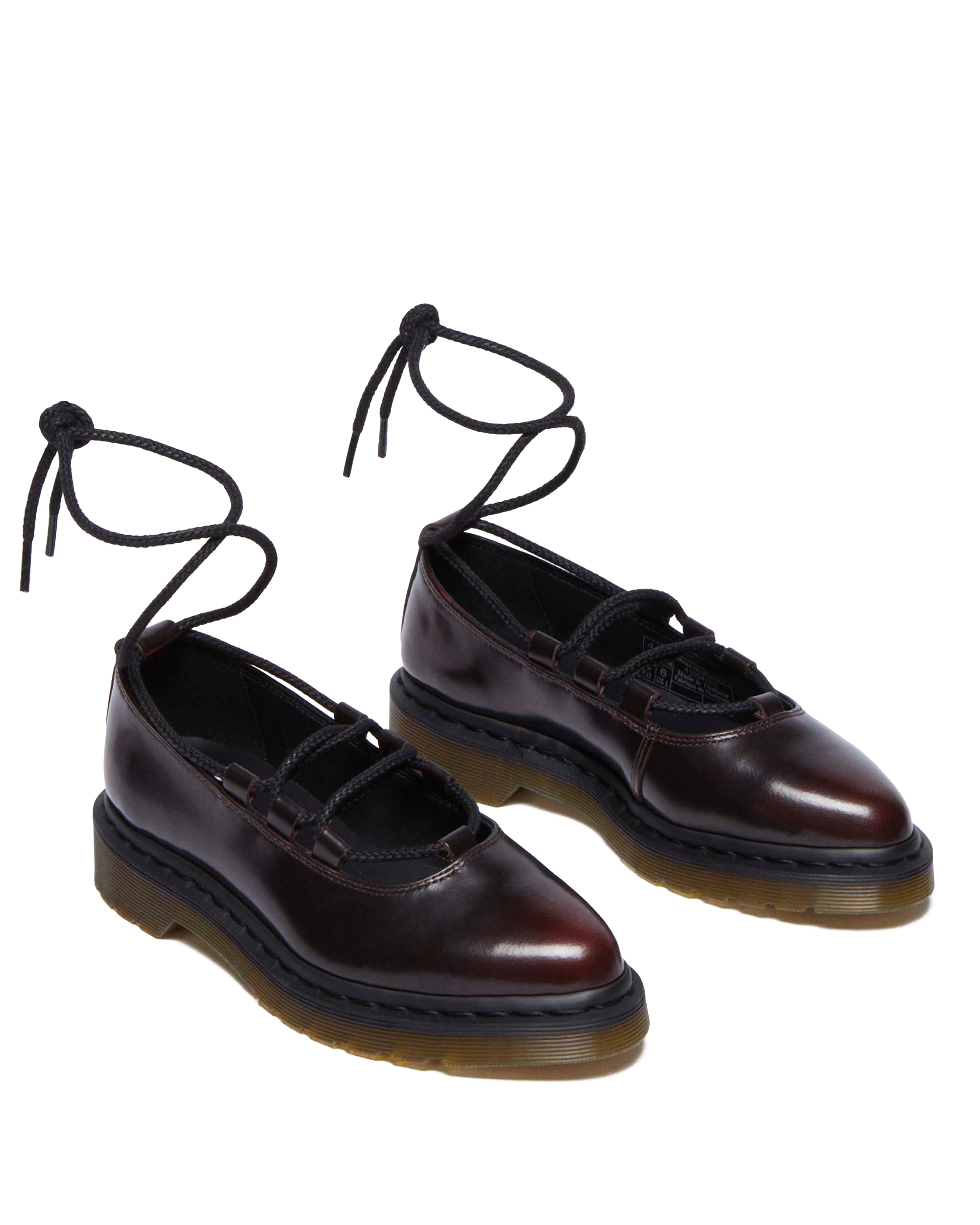 Elphie II leather ballet flats