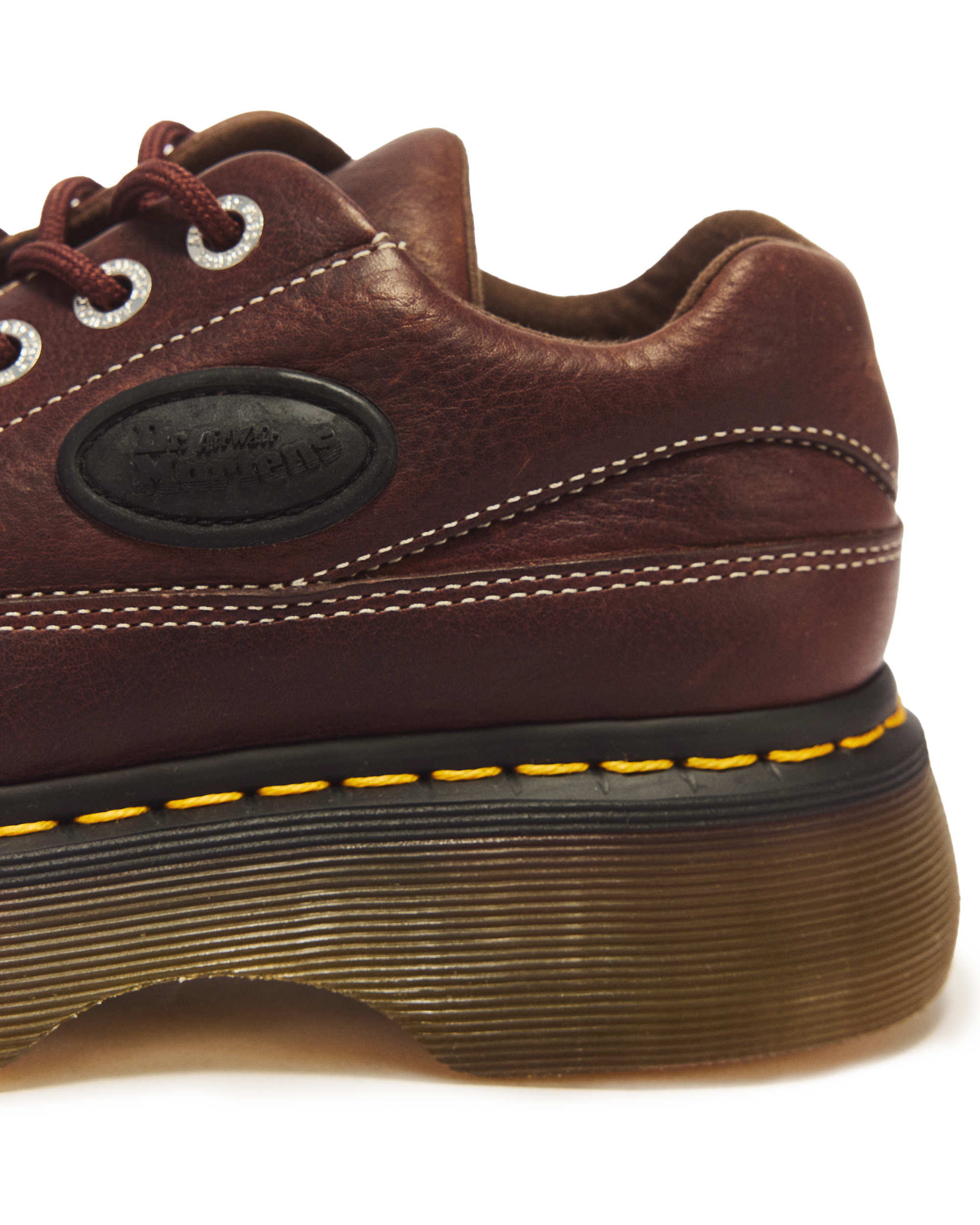Buzz 5-eye Grizzly leather shoes
